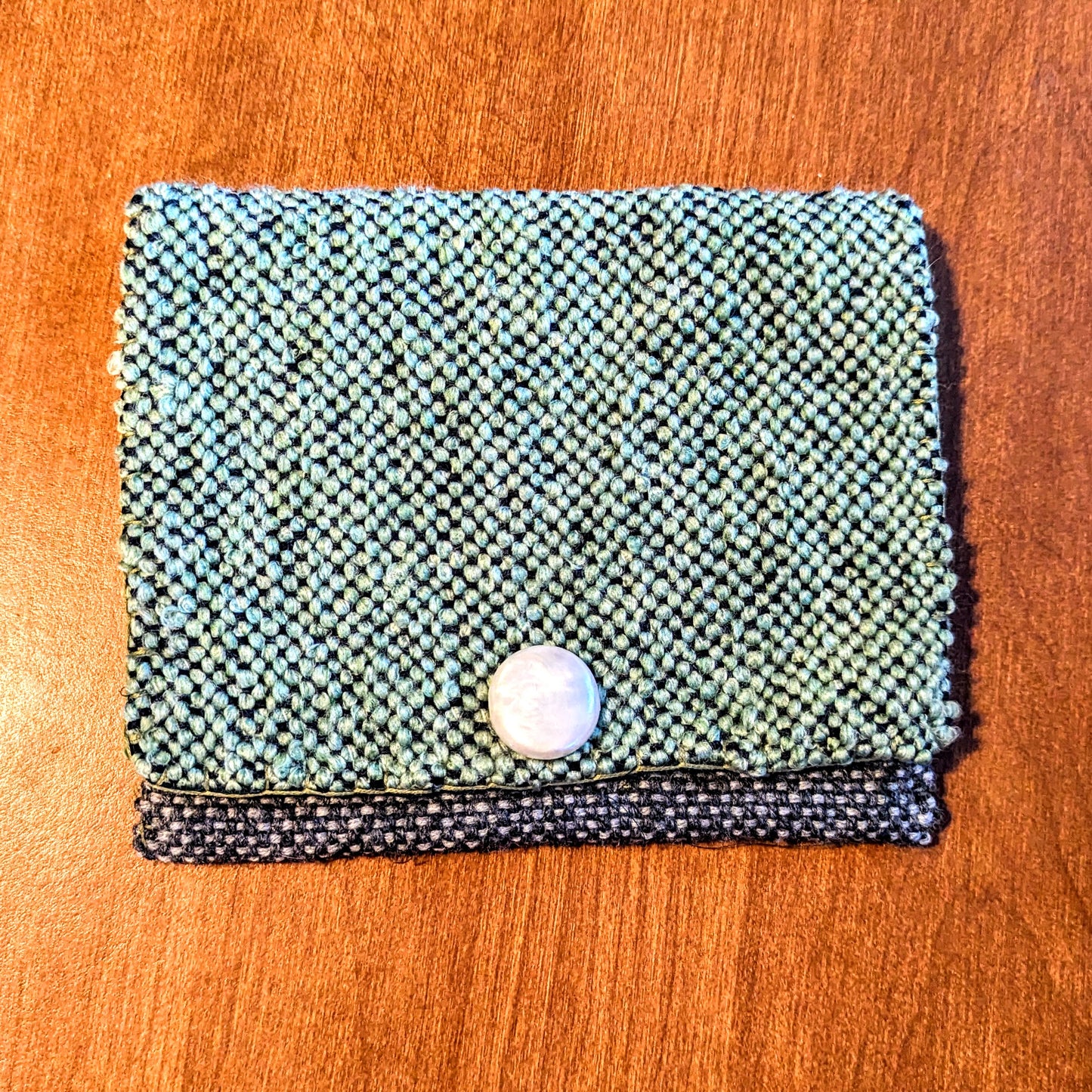 Aqua and Gray E-Reader Sleeves