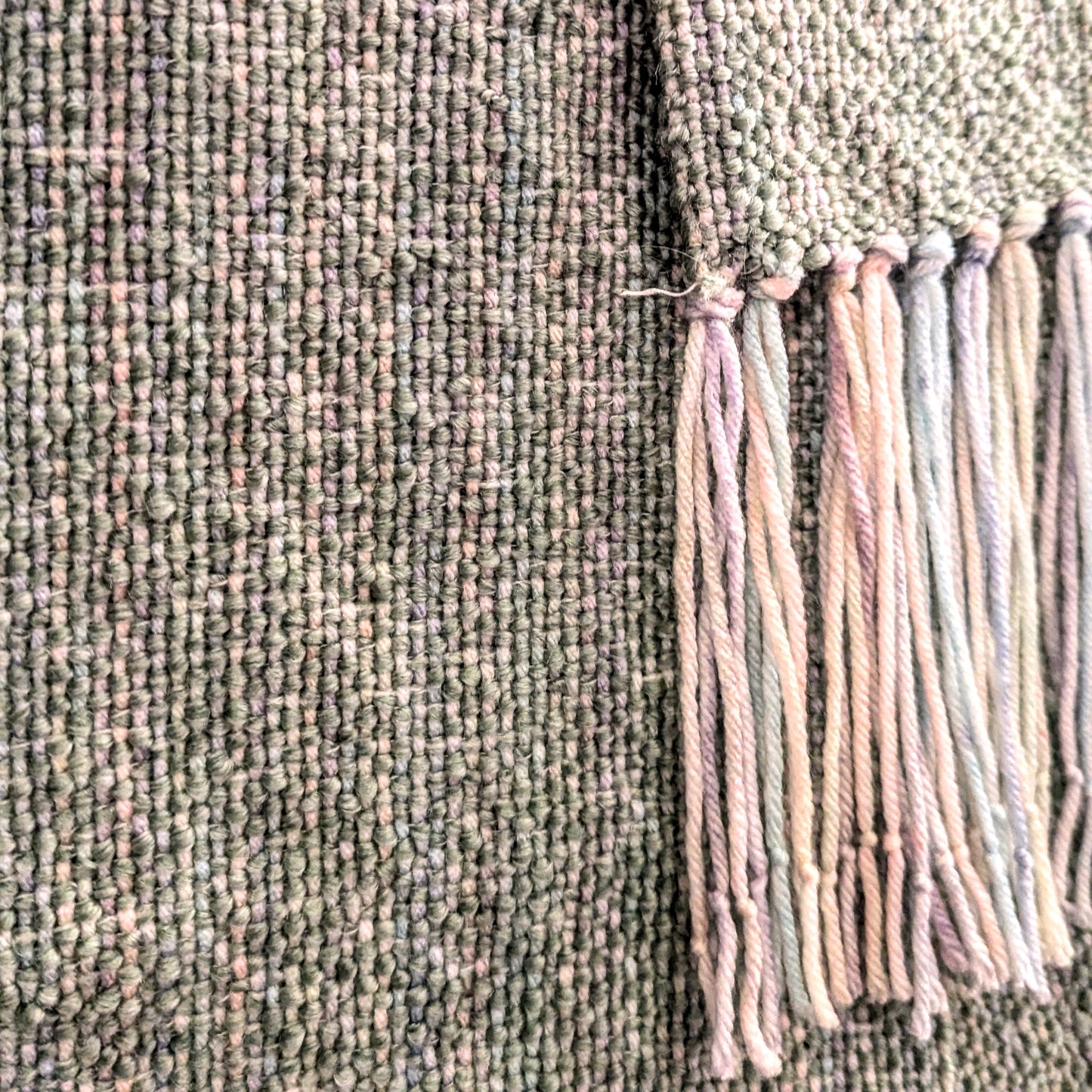 Hypoallergenic Acrylic Seafoam Scarf
