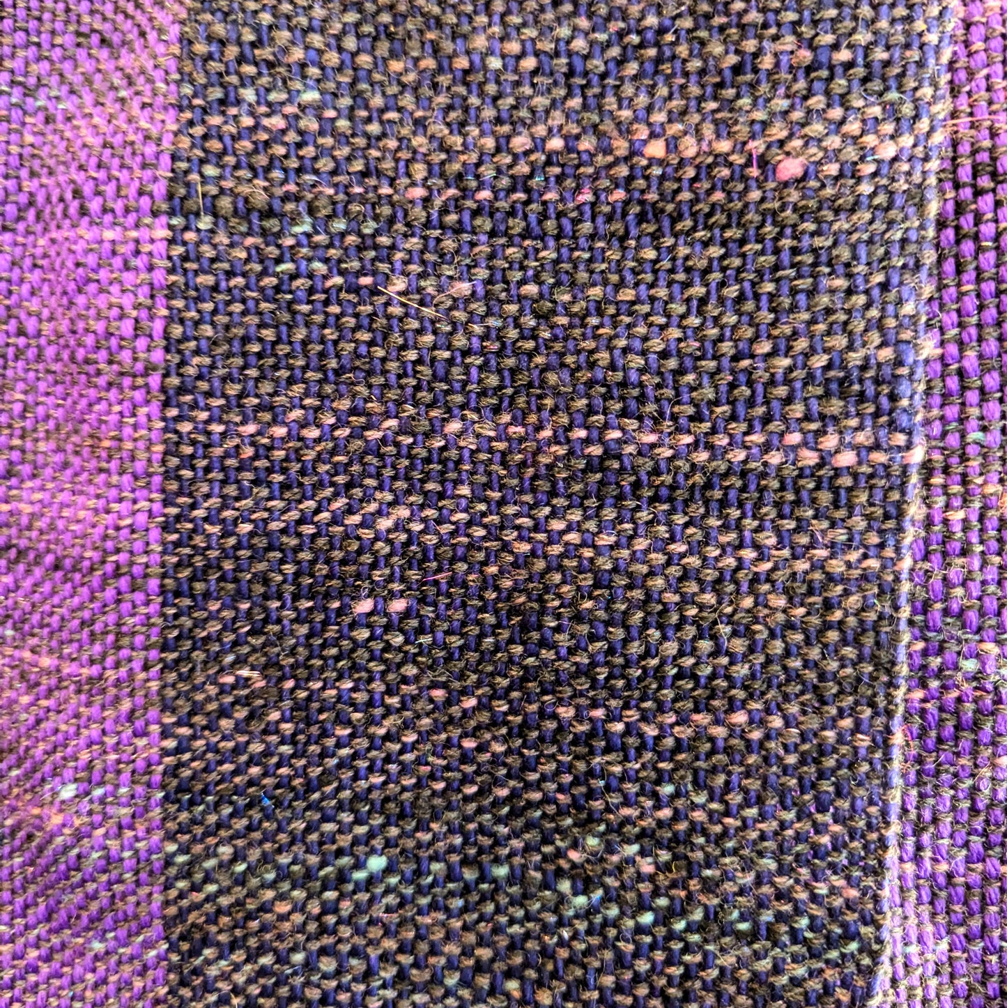 Aurora Borealis Handspun and Handwoven Scarf
