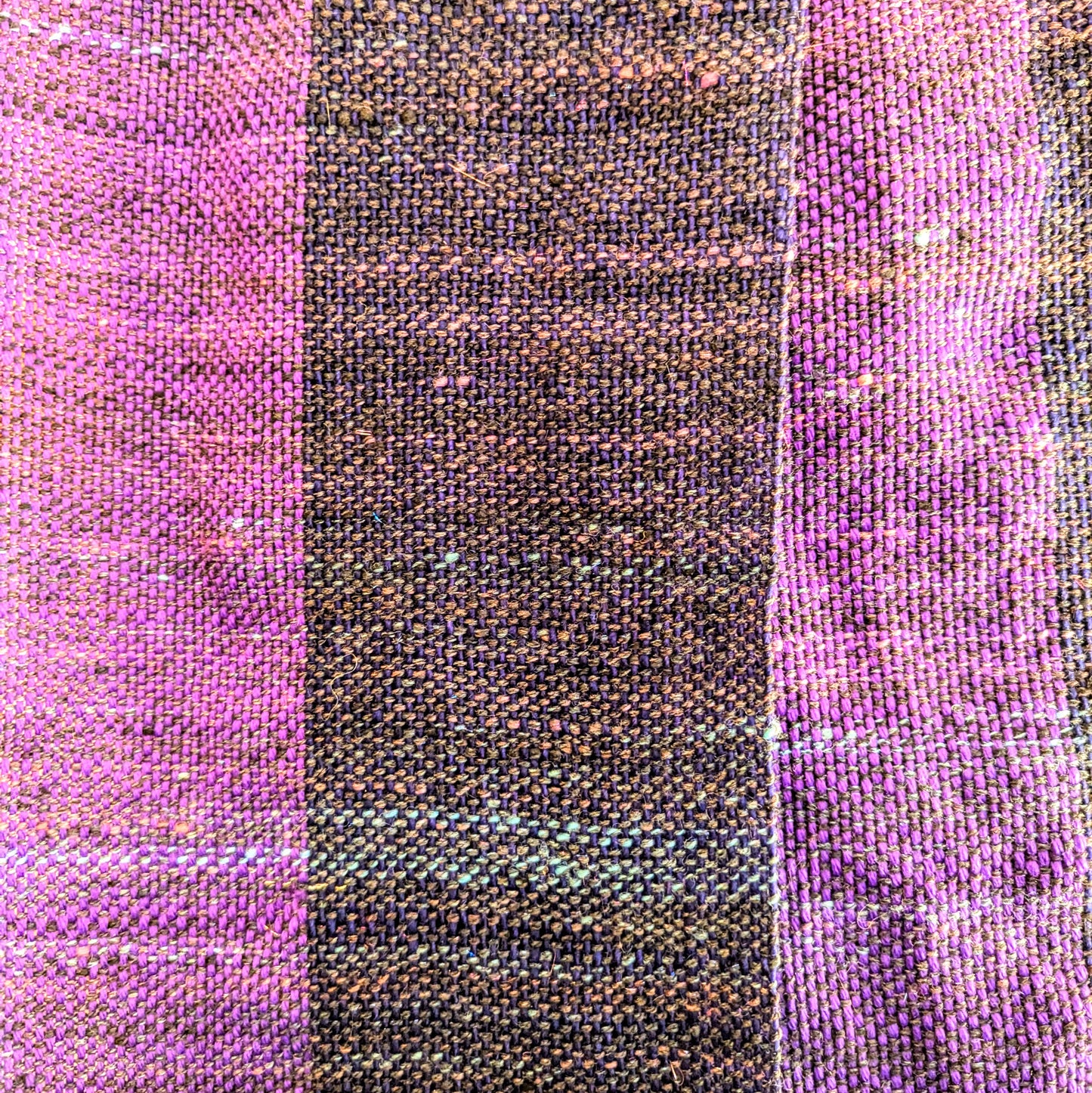 Aurora Borealis Handspun and Handwoven Scarf