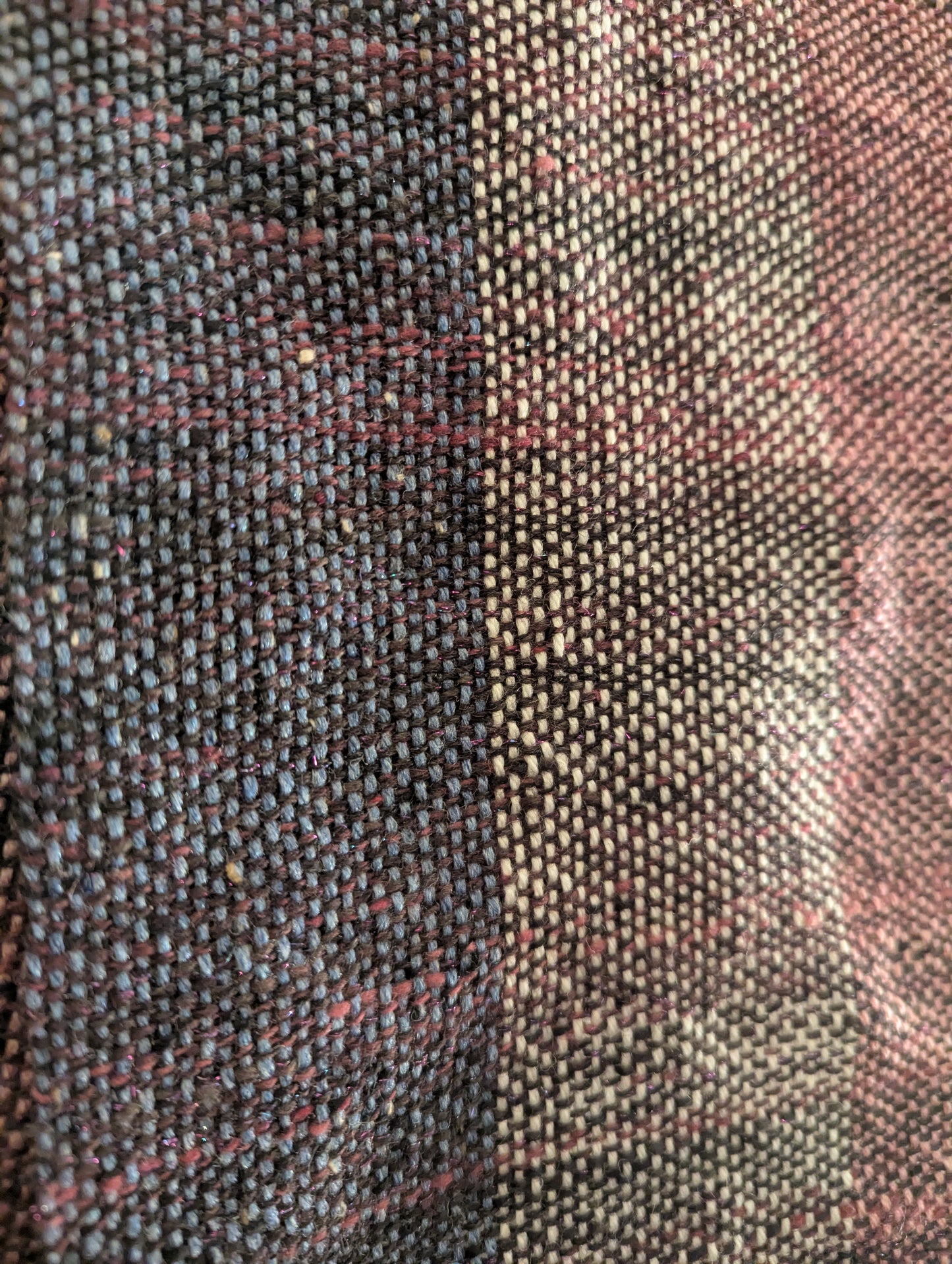 One Day More! Handspun and Handwoven Scarf