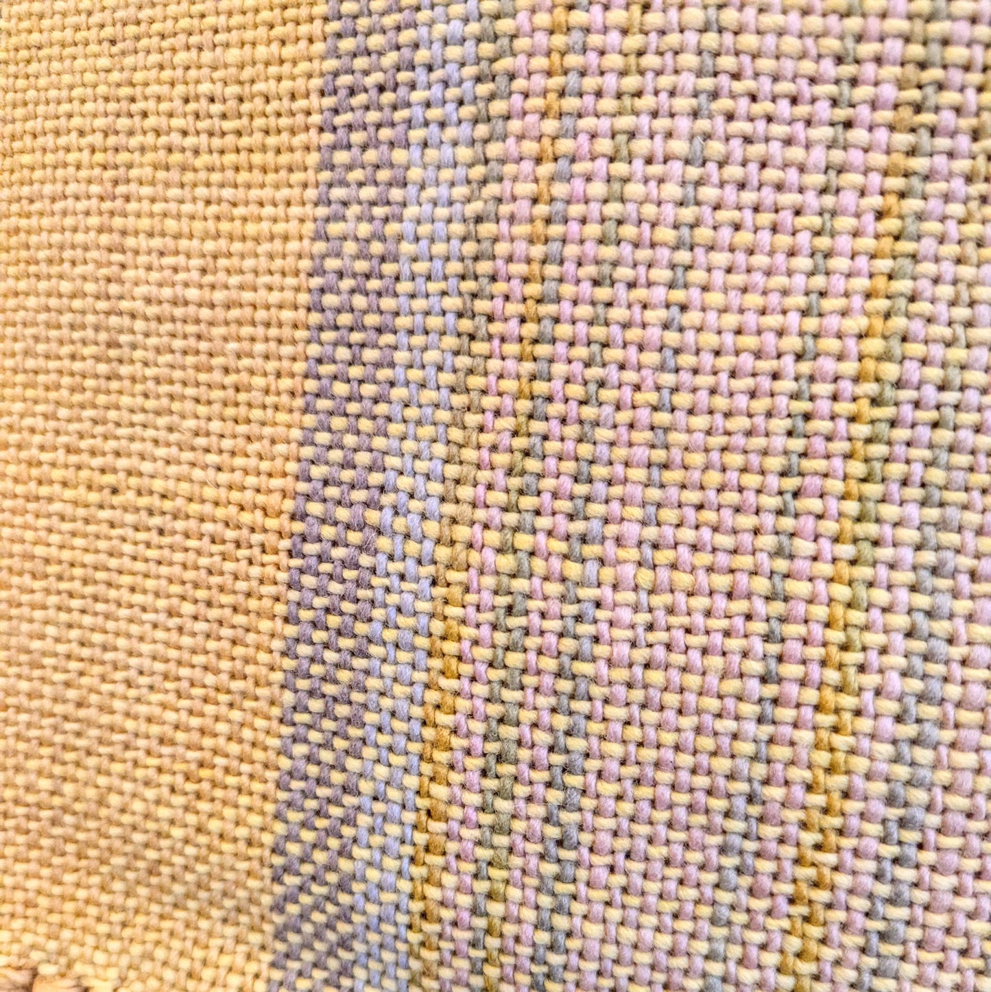 Daffodil Yellow Hand-dyed and Handwoven Scarf