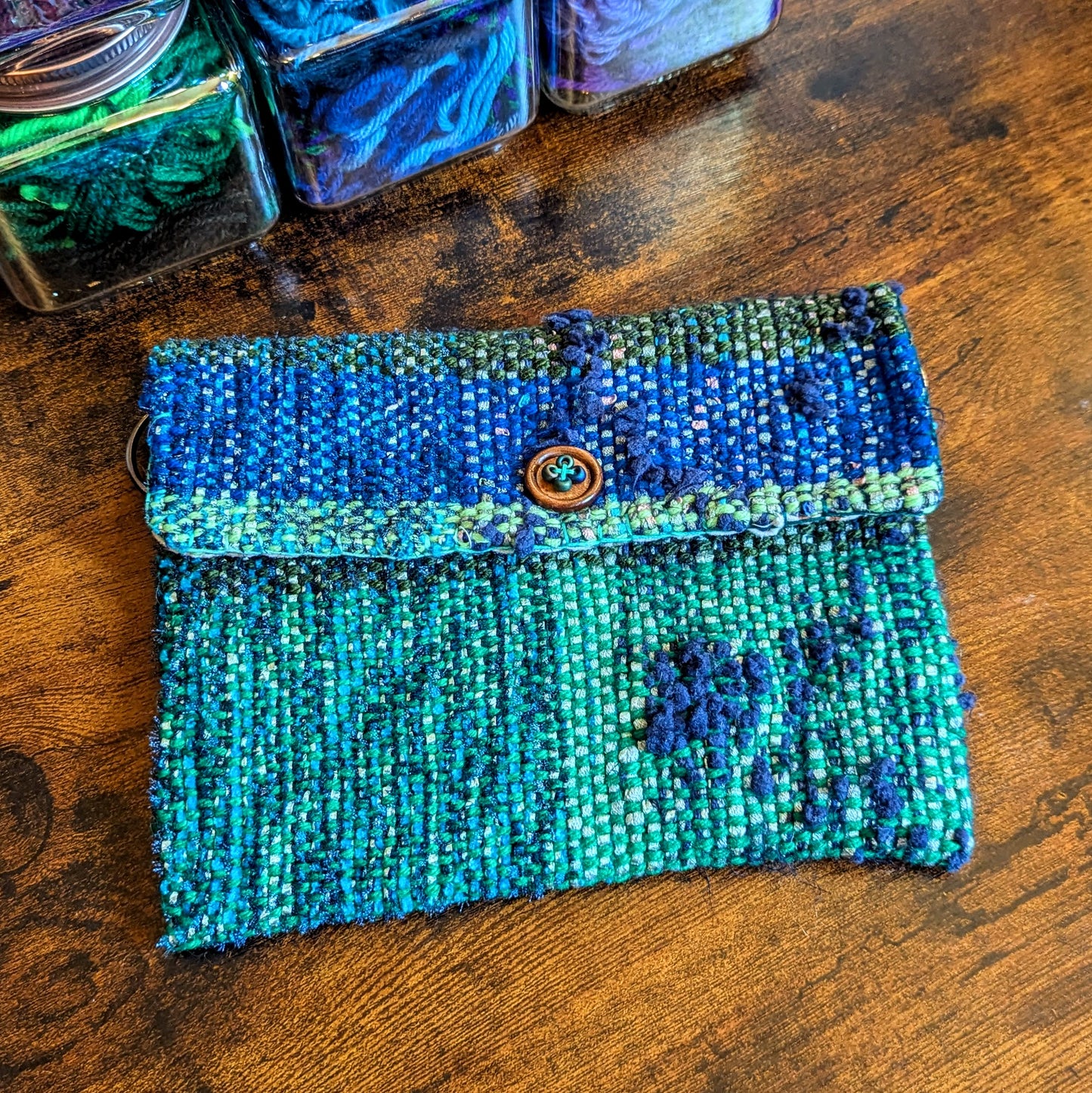 Blue Shimmer E-Reader Sleeve