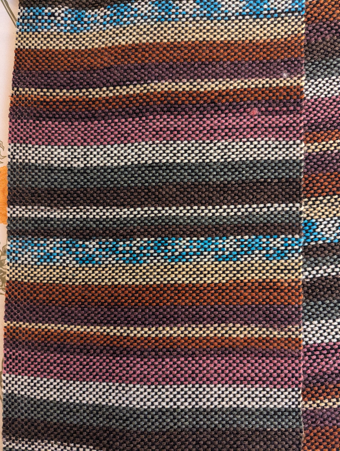 Desert Night Handwoven Merino Blend Scarf