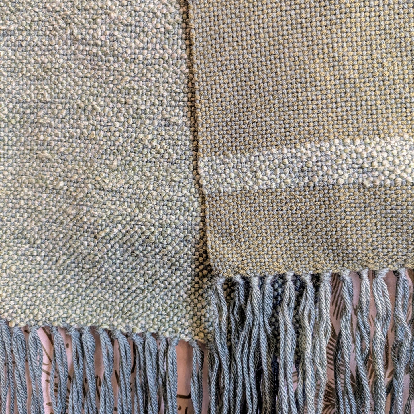 Smokey Pine Hypoallergenic Handwoven Scarf