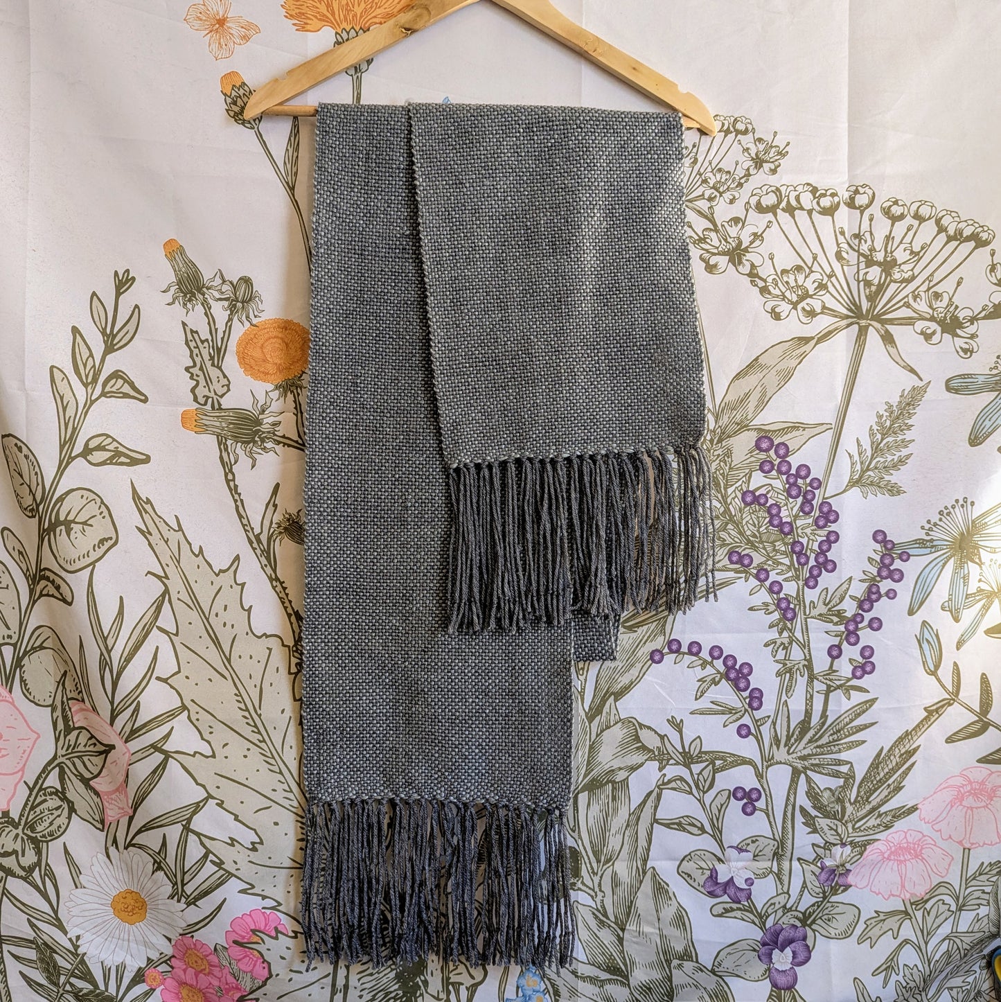 Gathering Storm Handwoven Hypoallergenic Scarf