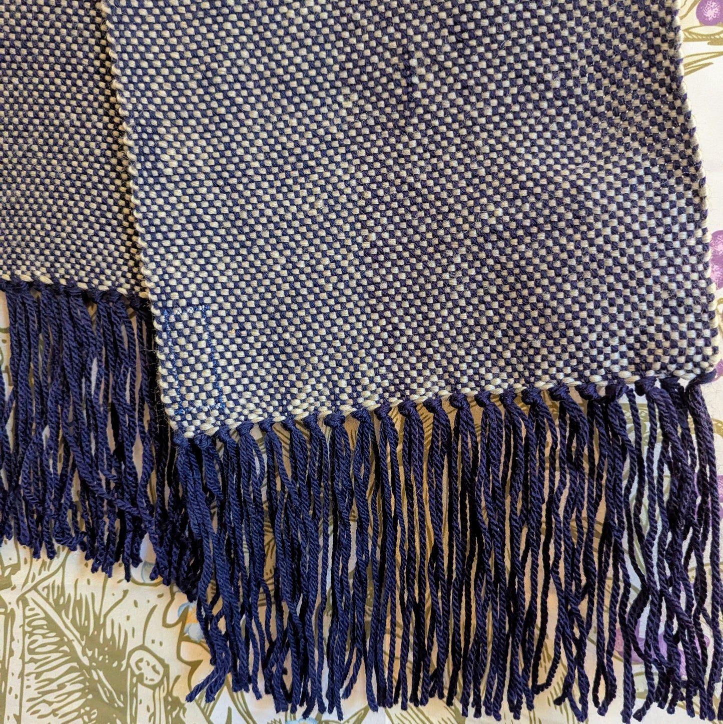 Silver Prince Handwoven Hypoallergenic Scarf