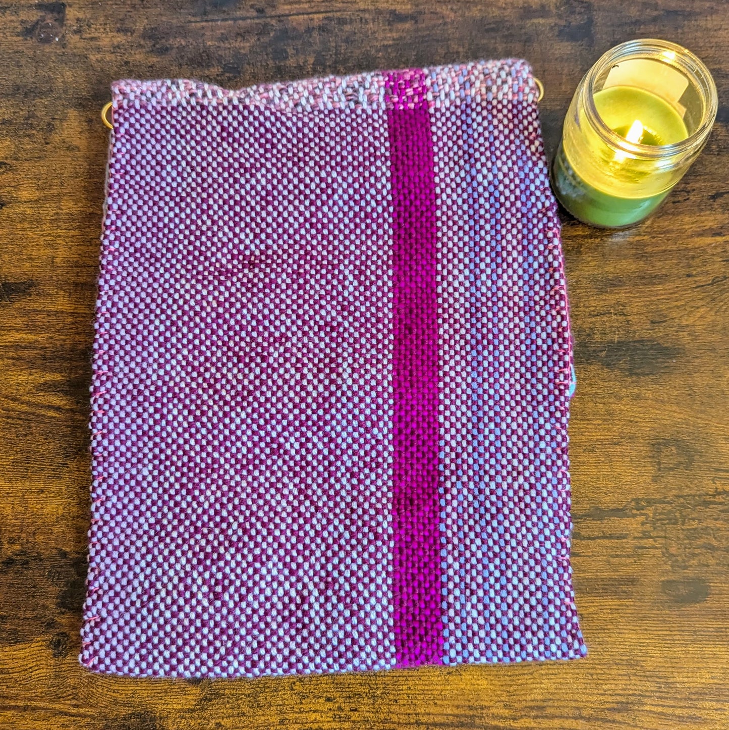 Pinkberry Fun Handwoven Messenger Bag