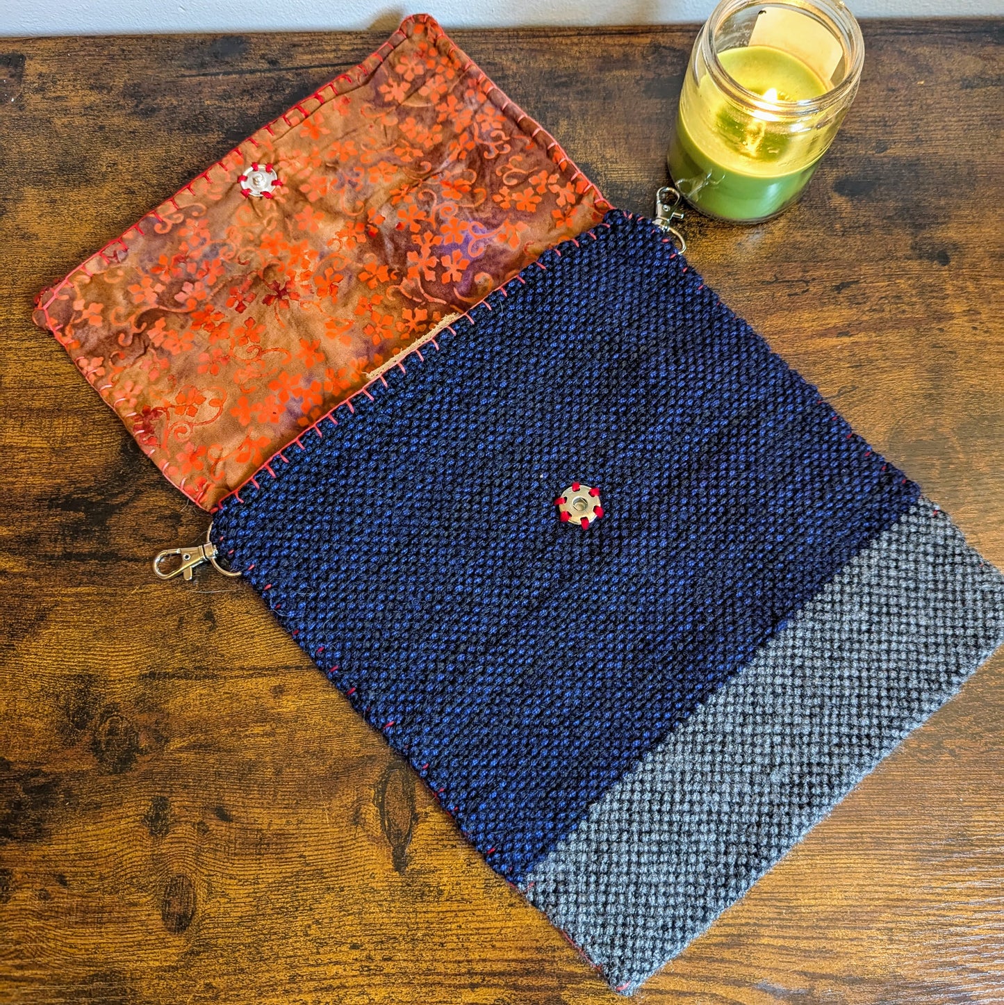 Dragonscales Handwoven Transformer Messenger Bag
