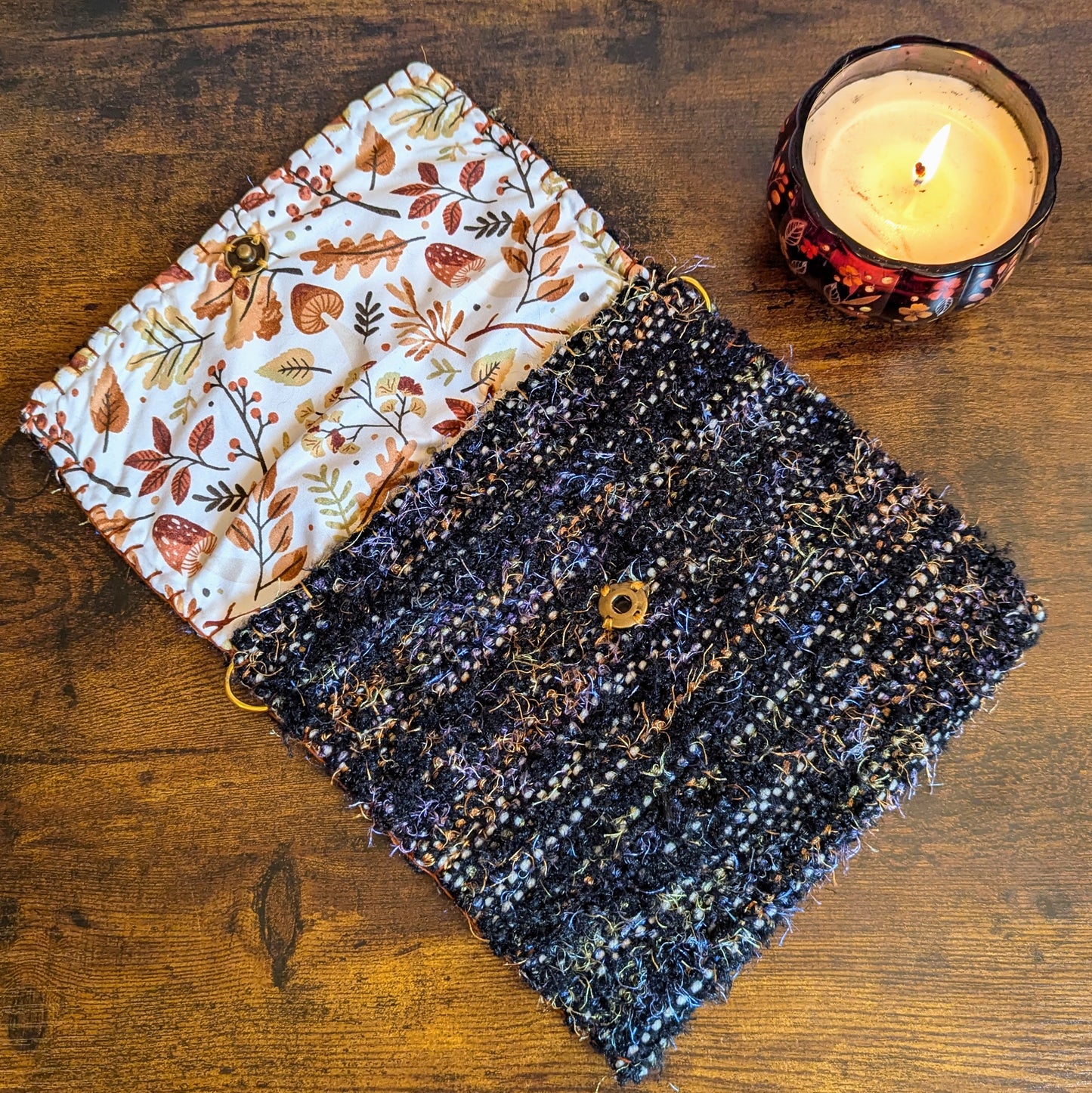 Brassy Button Halloween Mushroom Bag