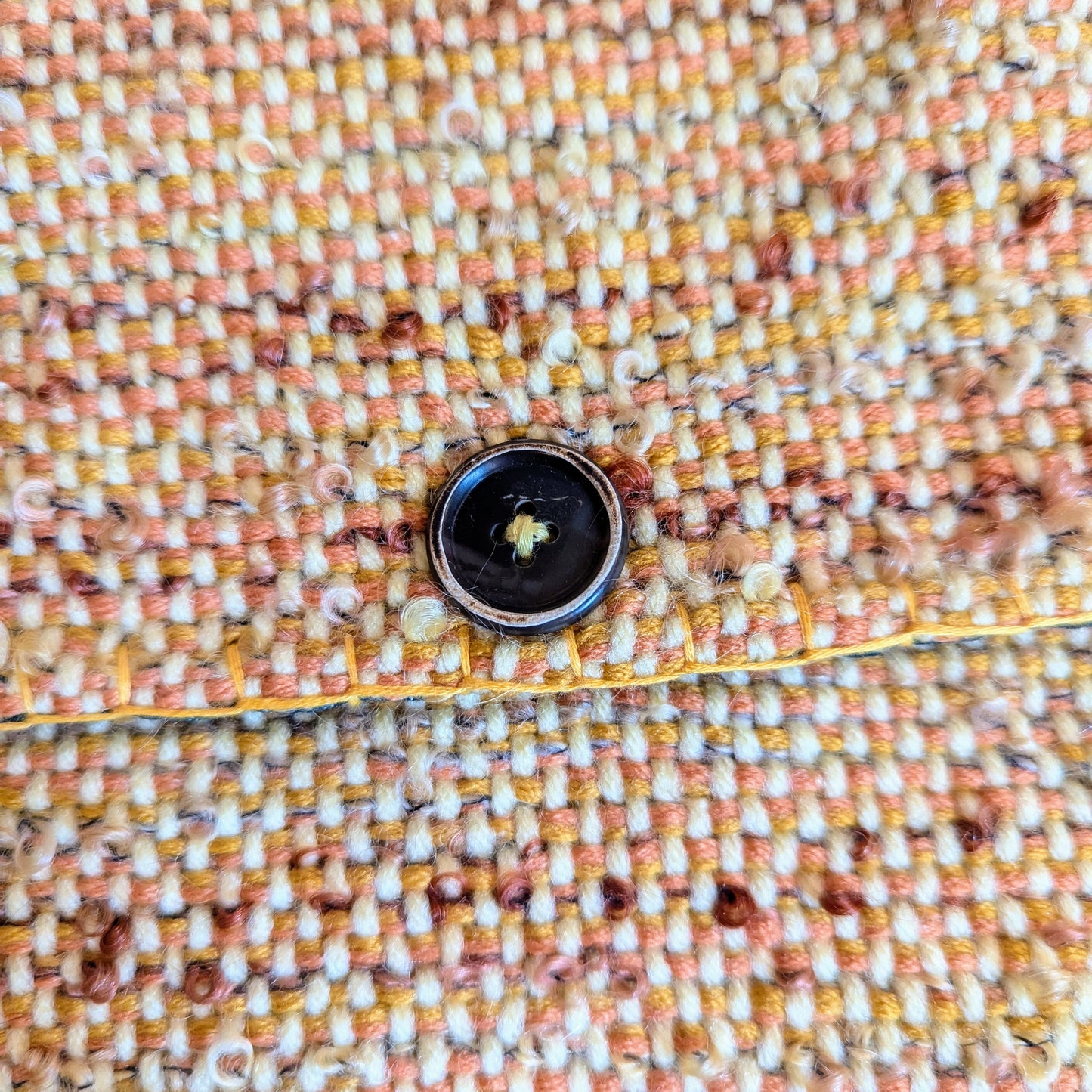 Faded Autumn Mists Handwoven Handbag