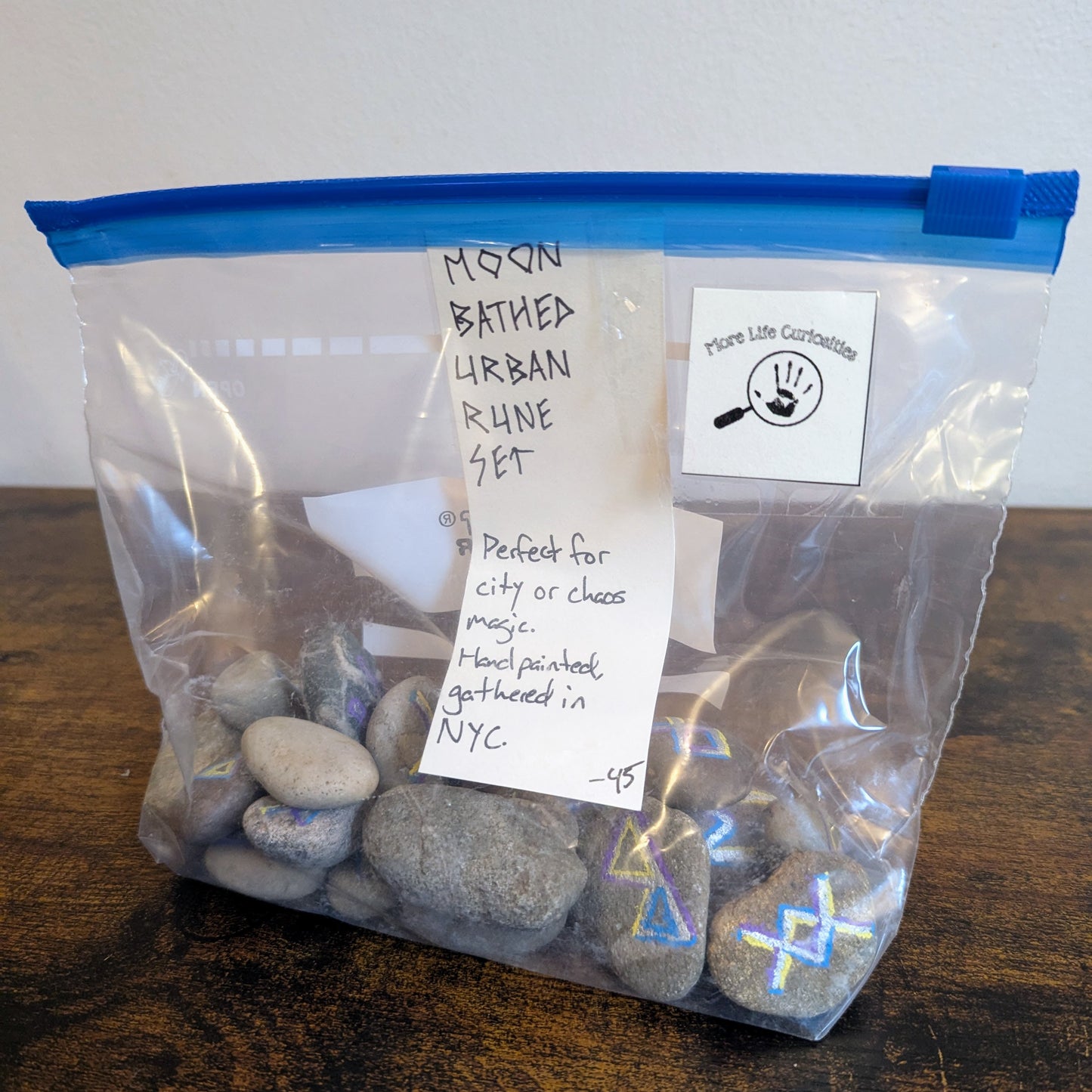 Moon-Bathed Urban Rune Set by More Life Curiosities