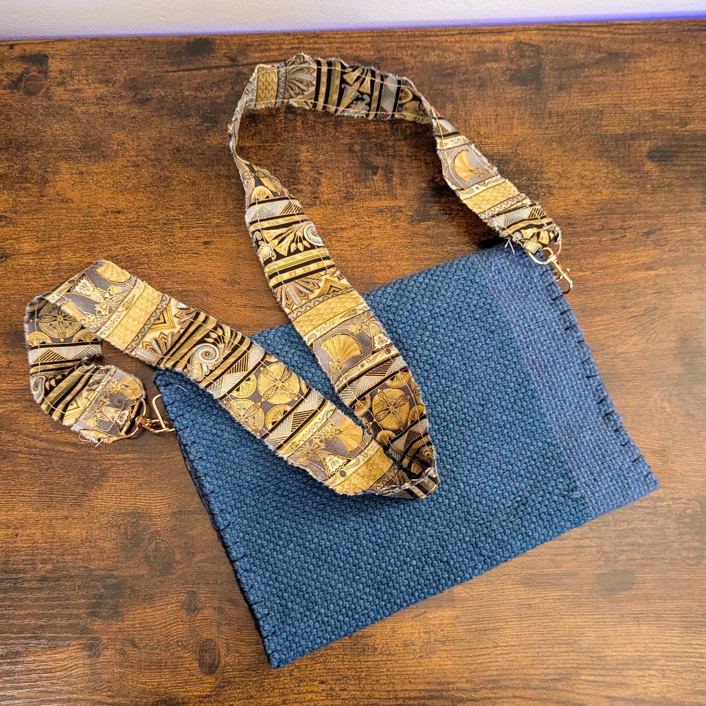 Queen of the Nile 2 Handwoven Handbag