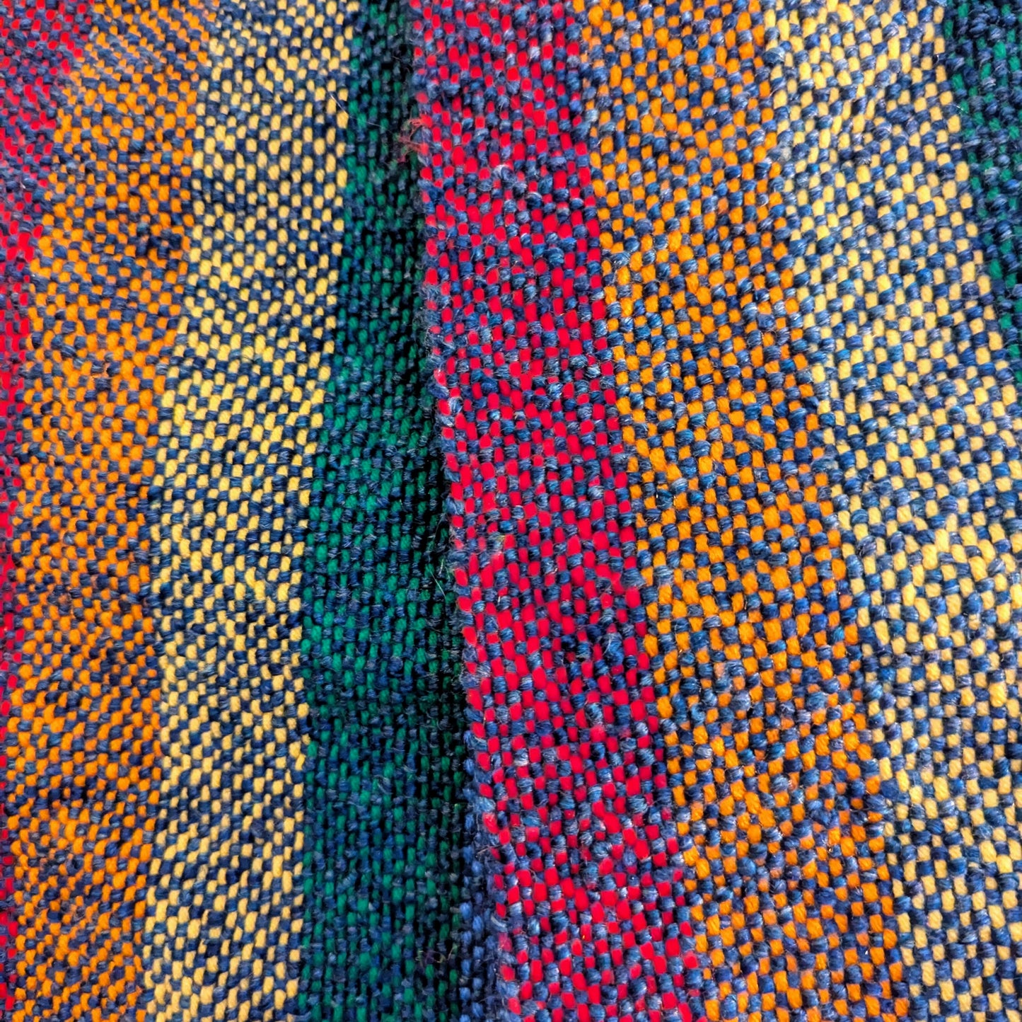 Rainbow Hypoallergenic Scarf in Navy Blue