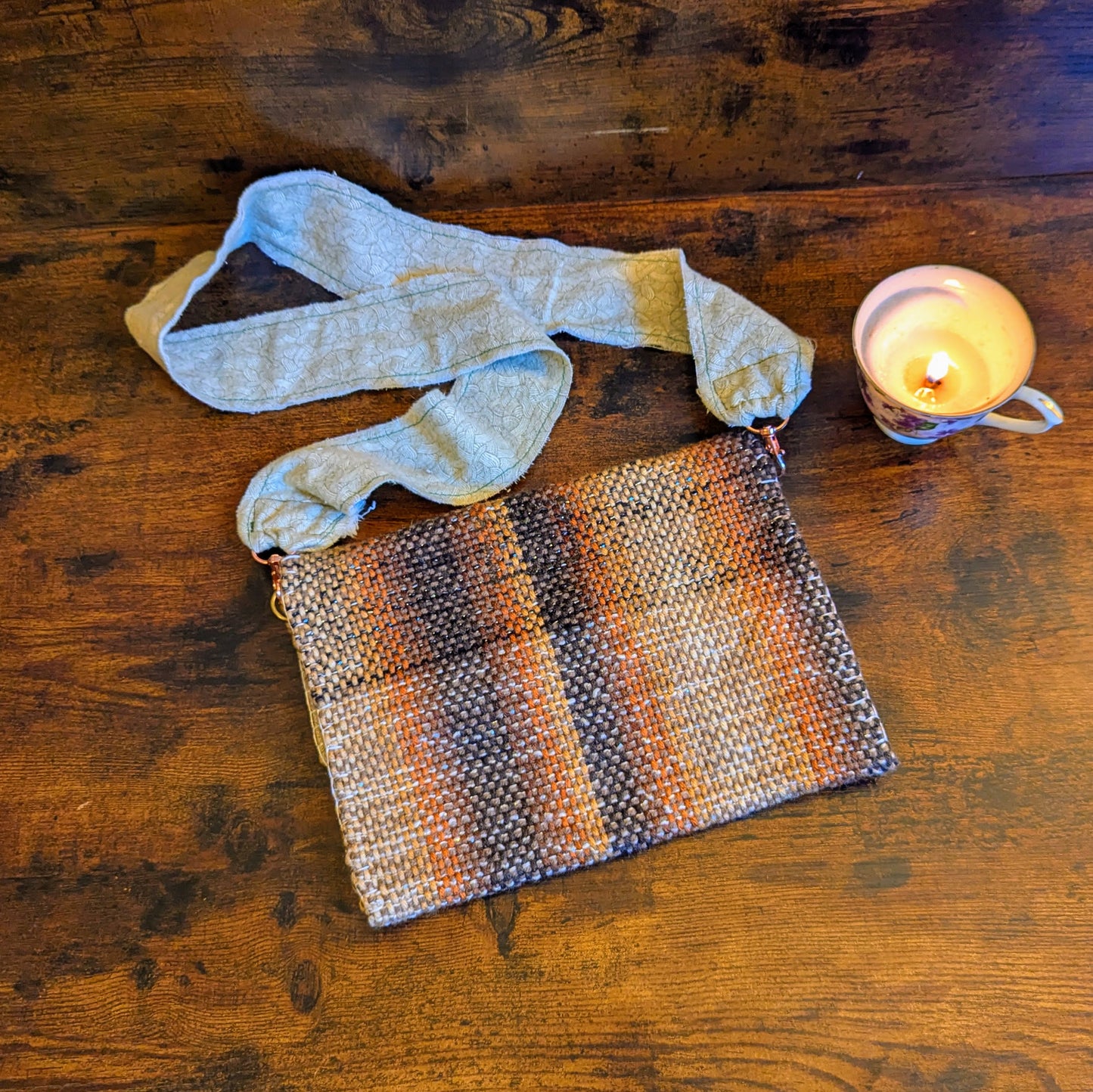 Not All Those Who Wander Are Lost Handwoven Hypoallergenic Shoulder Bag