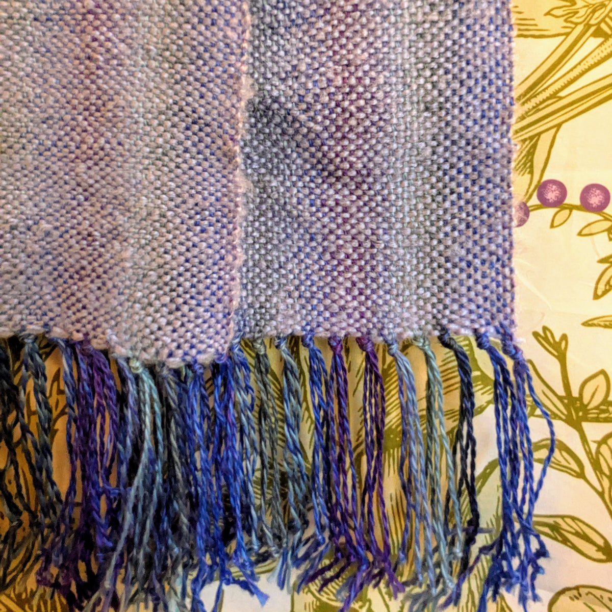 Lavender Mist Super Soft Handwoven Hypoallergenic Scarf