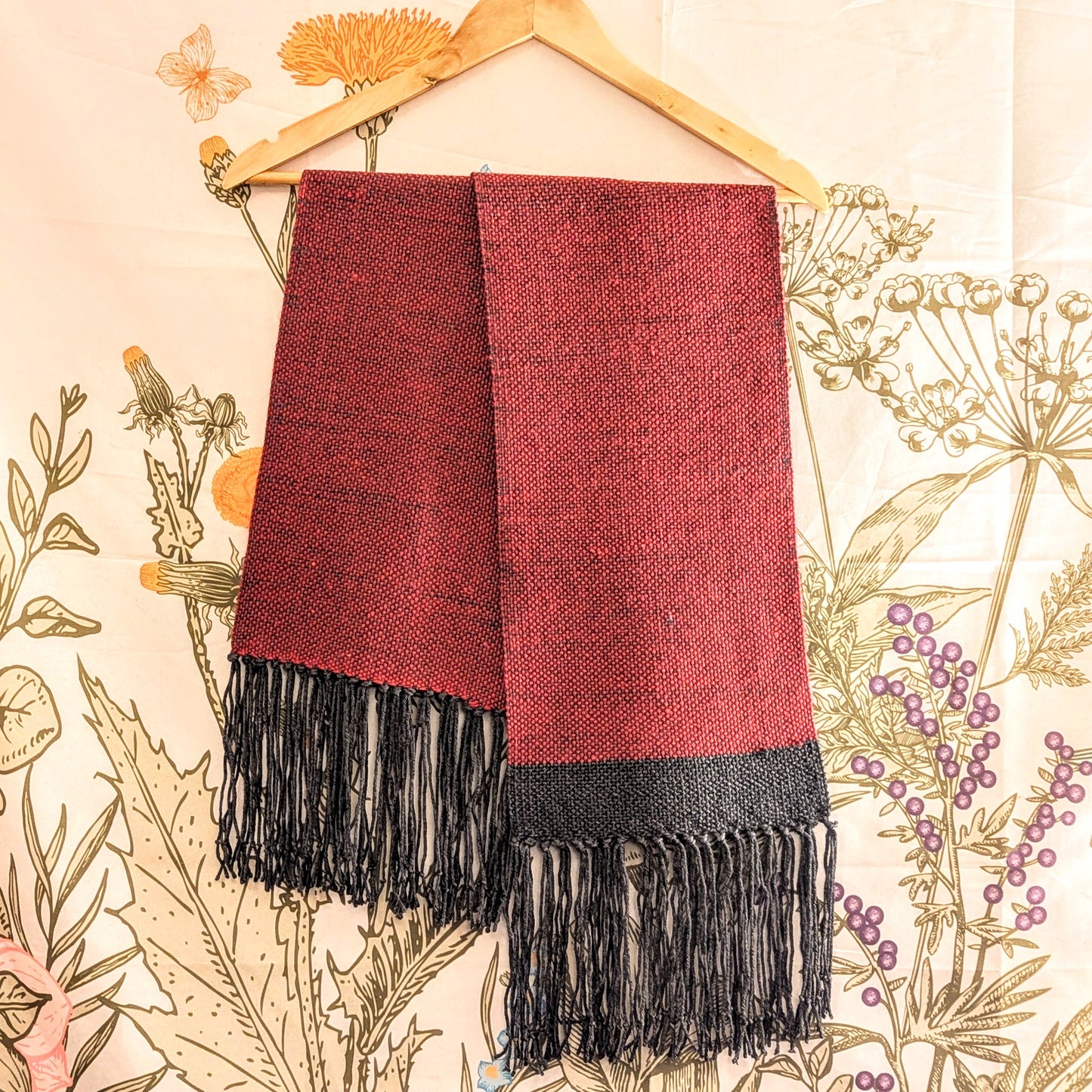 This Barbie Has Seasonal Depression Handwoven Merino and Angora Scarf