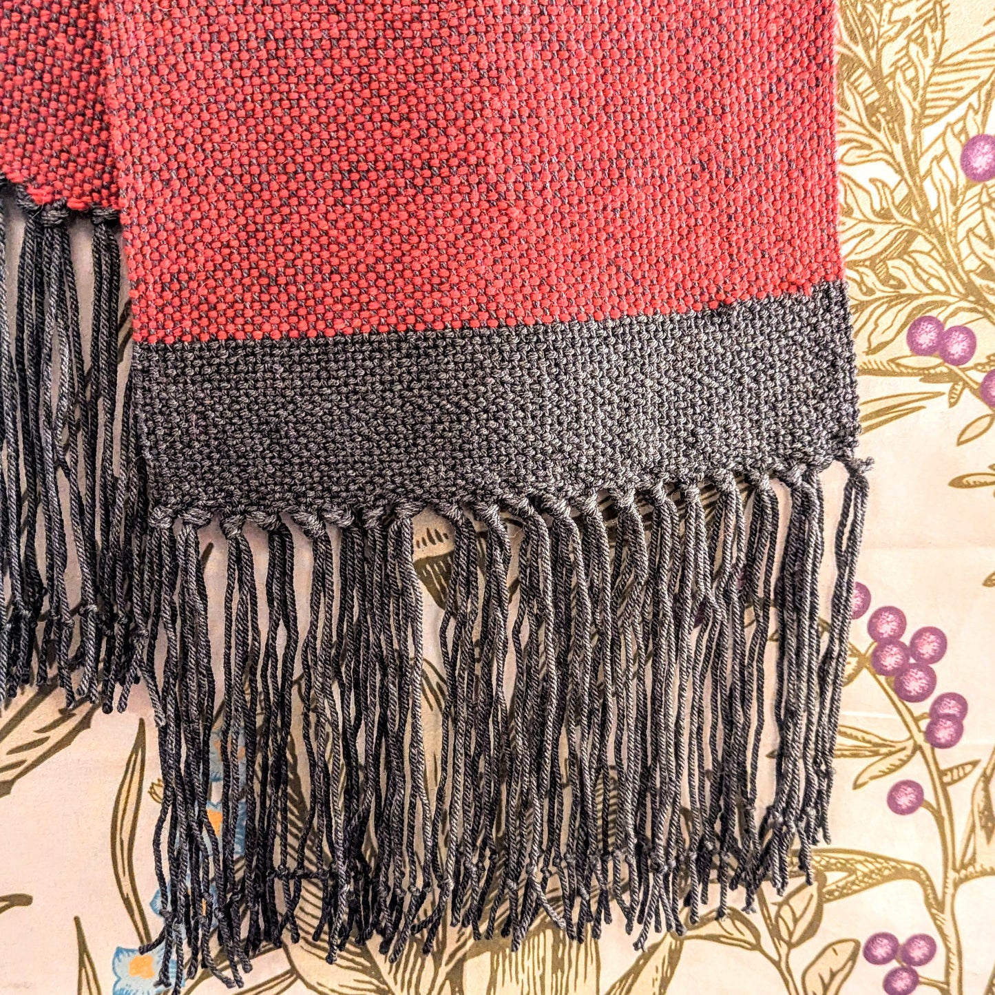 This Barbie Has Seasonal Depression Handwoven Merino and Angora Scarf