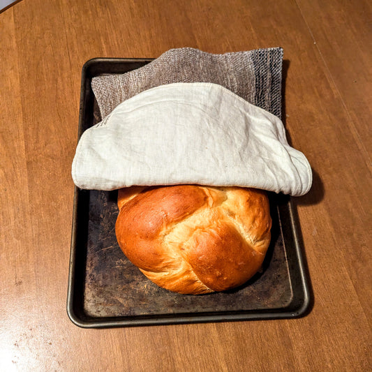 Golden Flower Challah Cover and Centerpiece