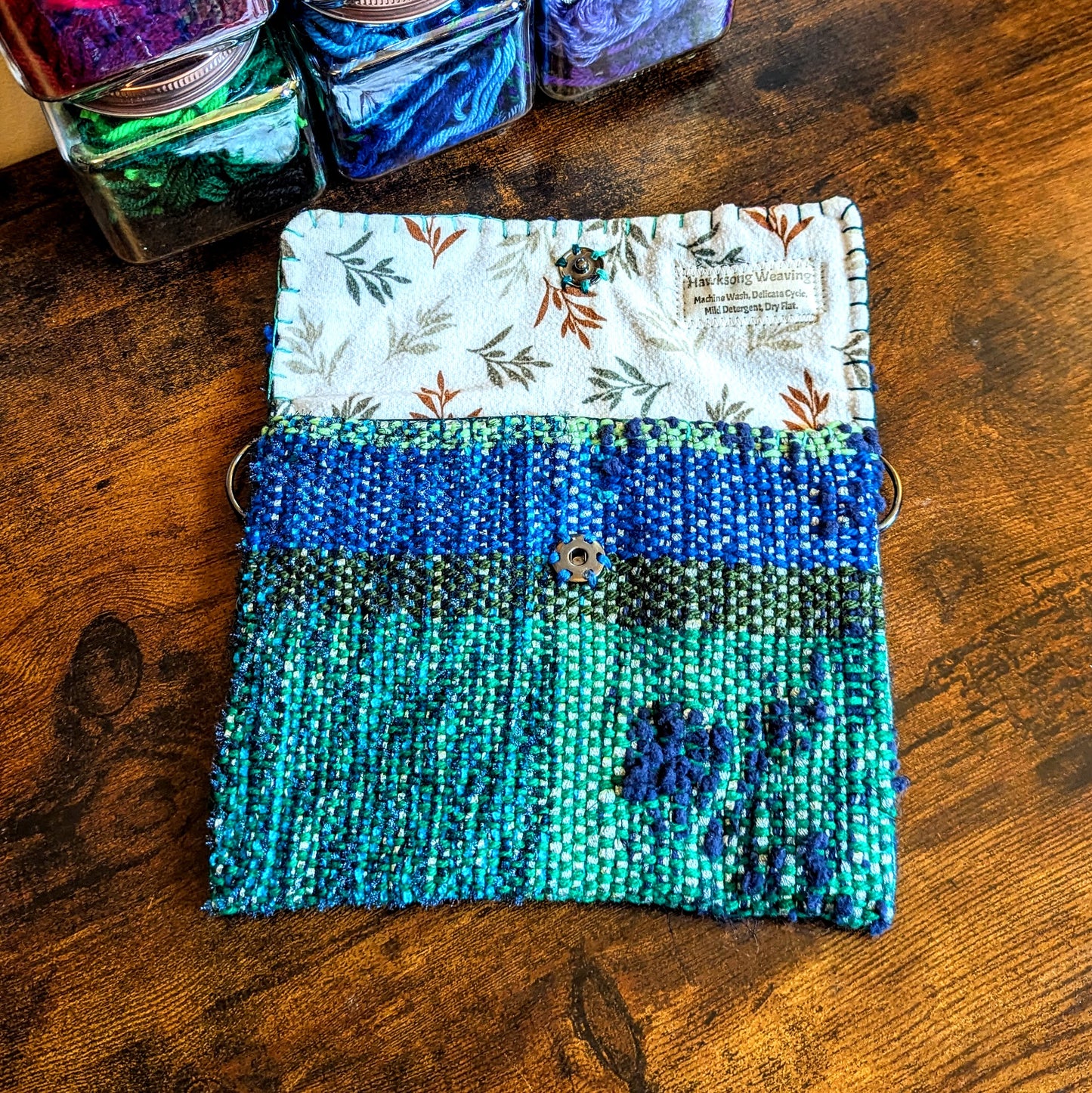 Blue Shimmer E-Reader Sleeve