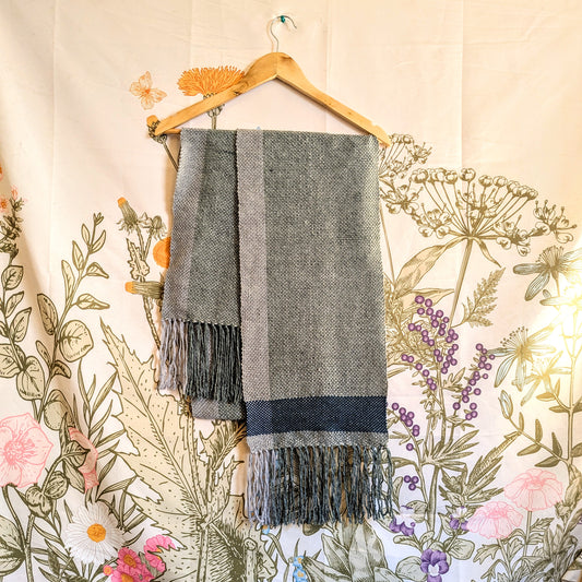 Silver Steel Strong Hypoallergenic Handwoven Scarf