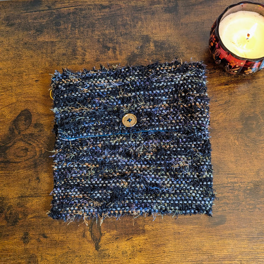 Halloween Mushroom Handwoven Handbag