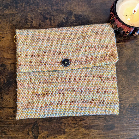 Faded Autumn Mists Handwoven Handbag