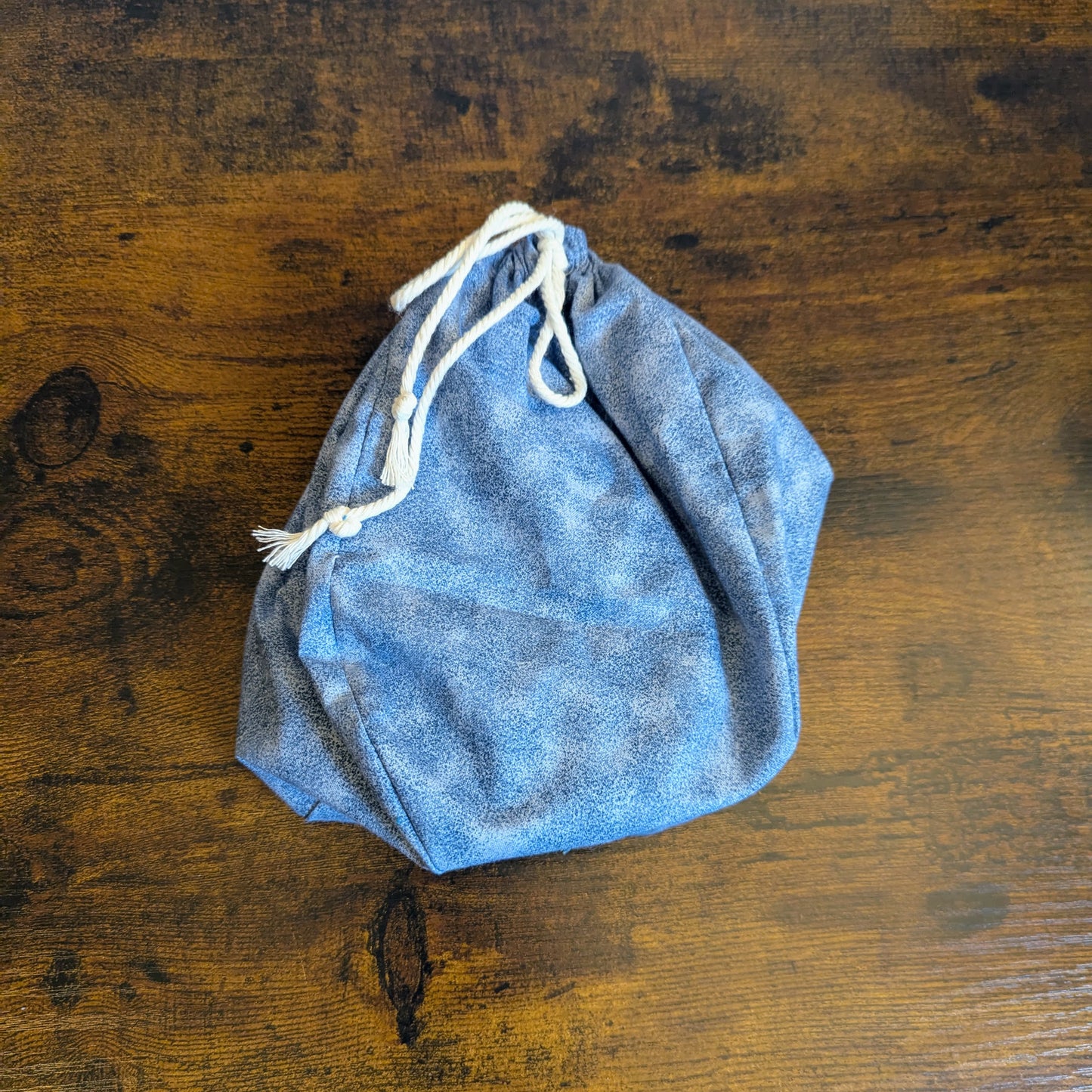Light Blue Dice or Rune Bag by More Life Curiosities
