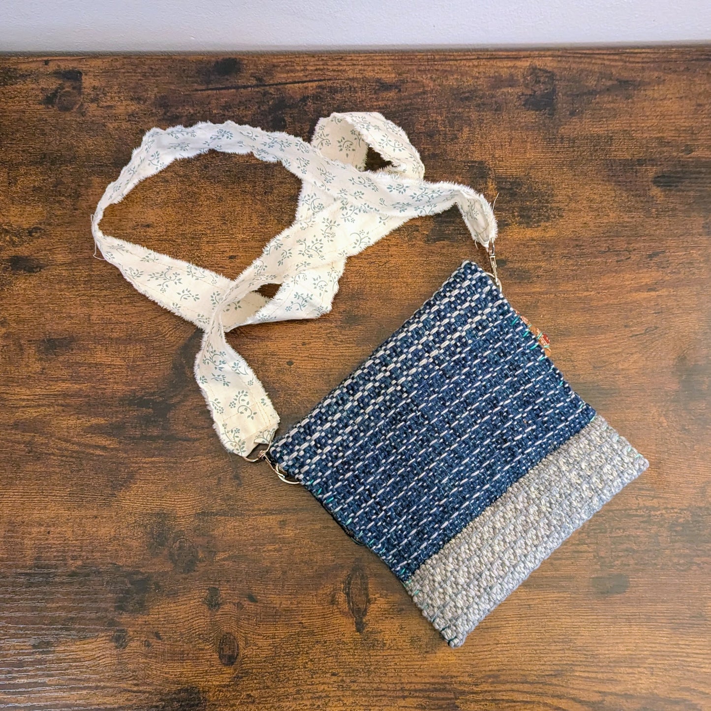 Snow Element Finnish Wool Small Handwoven Handbag