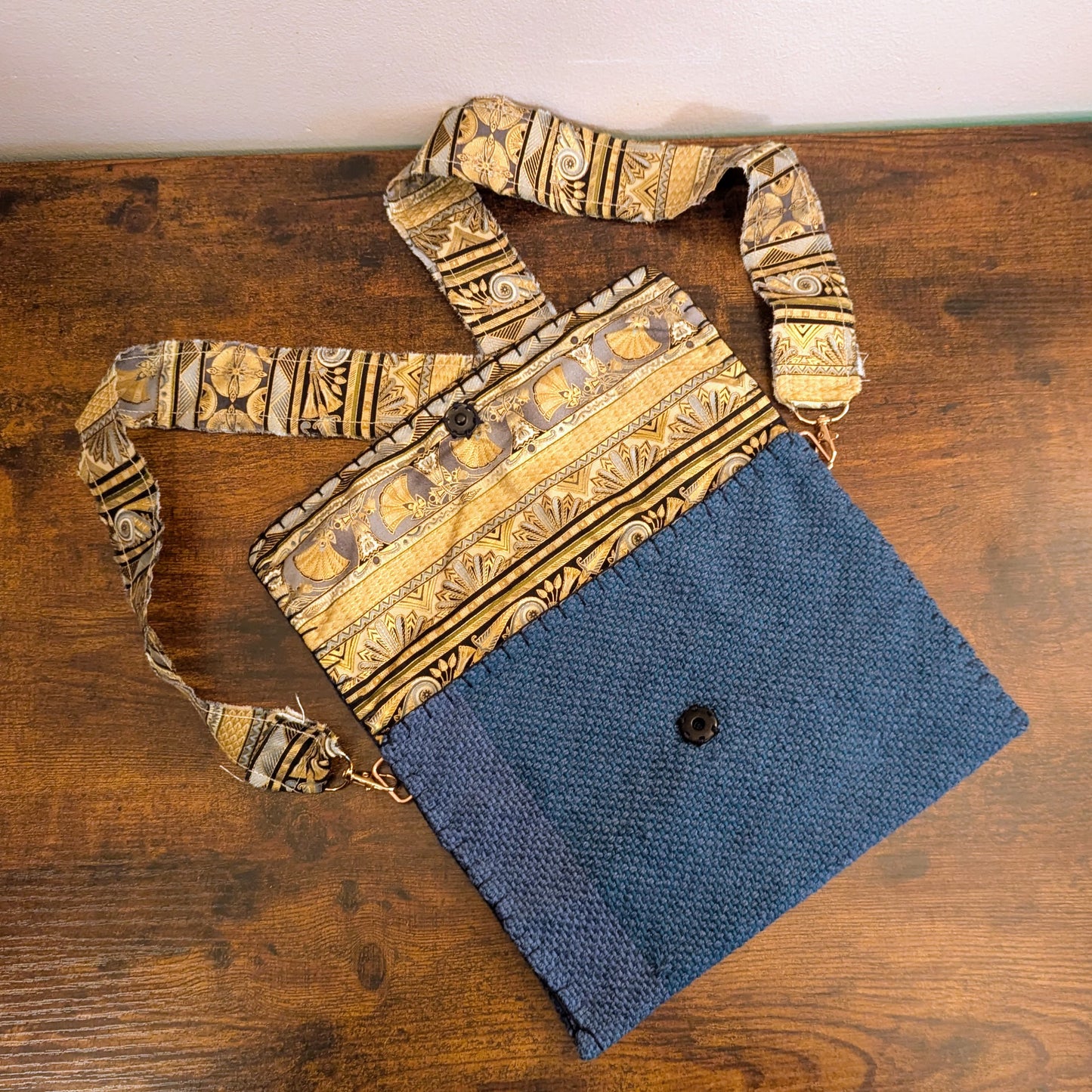 Queen of the Nile 2 Handwoven Handbag