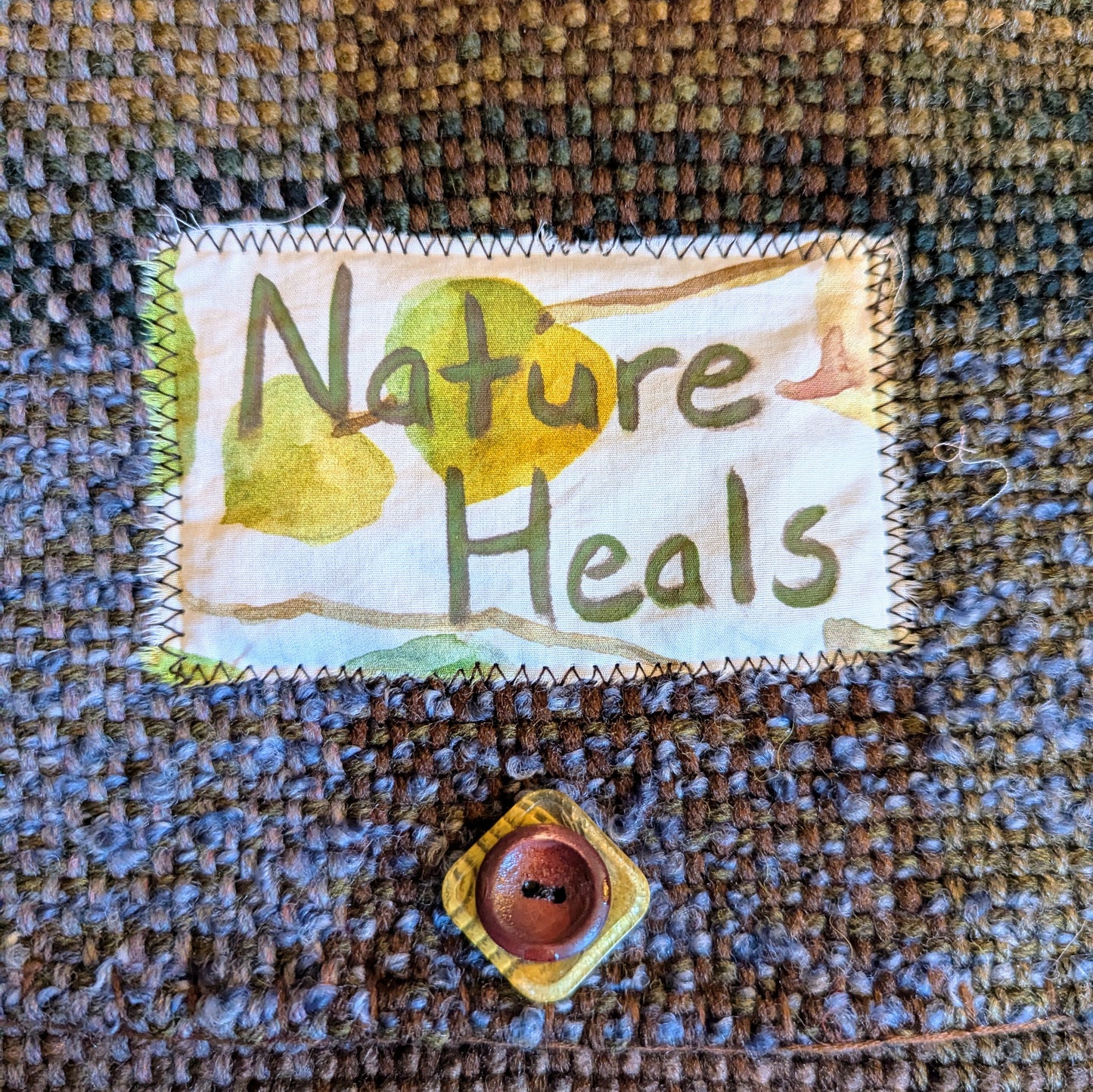 Nature Heals Handwoven Shoulderbag