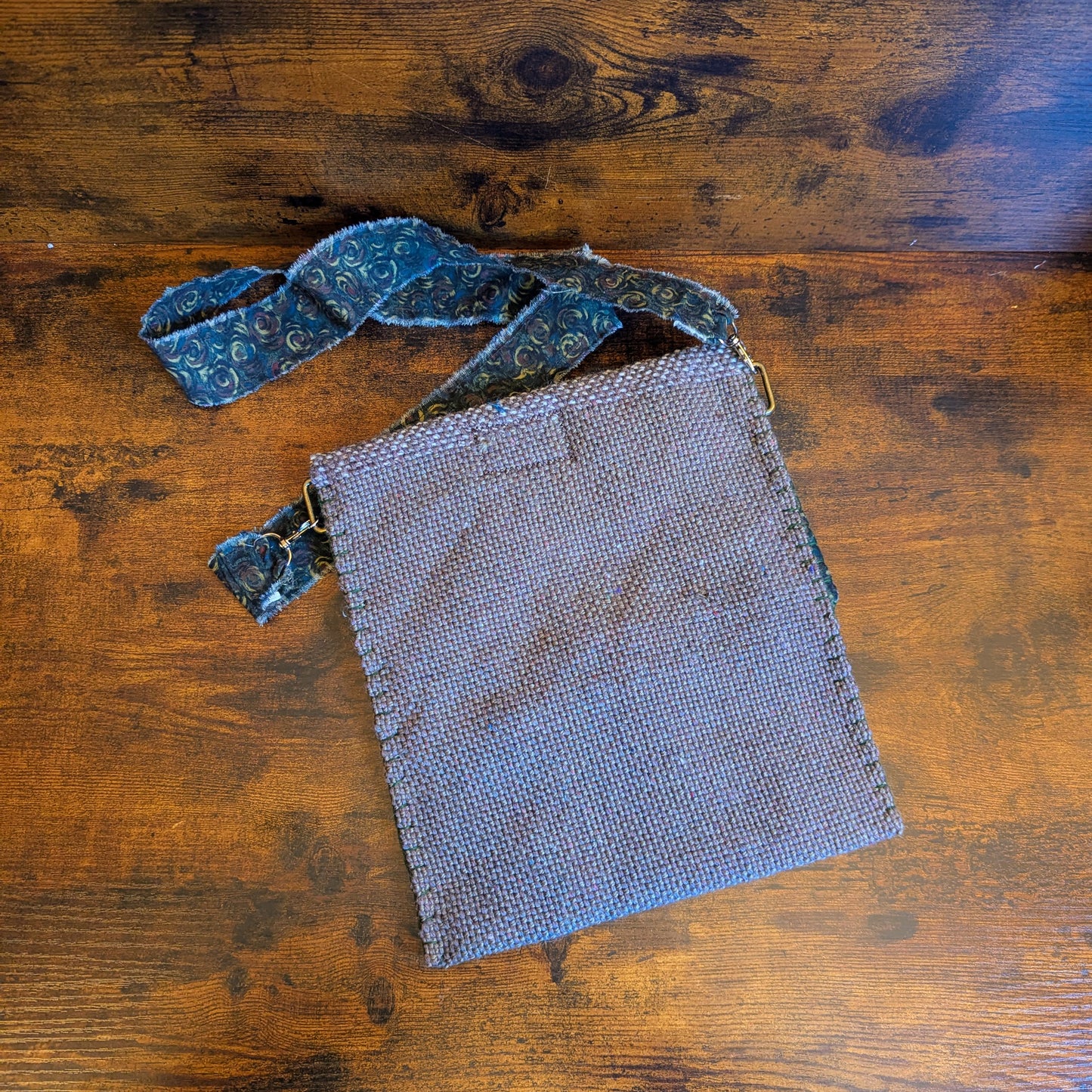 Autumnal Dance Handwoven Shoulder Bag