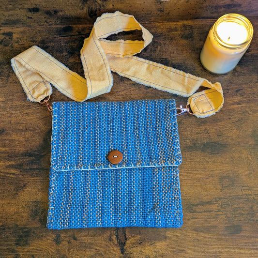 Soaring Skies Handwoven Shoulder Bag
