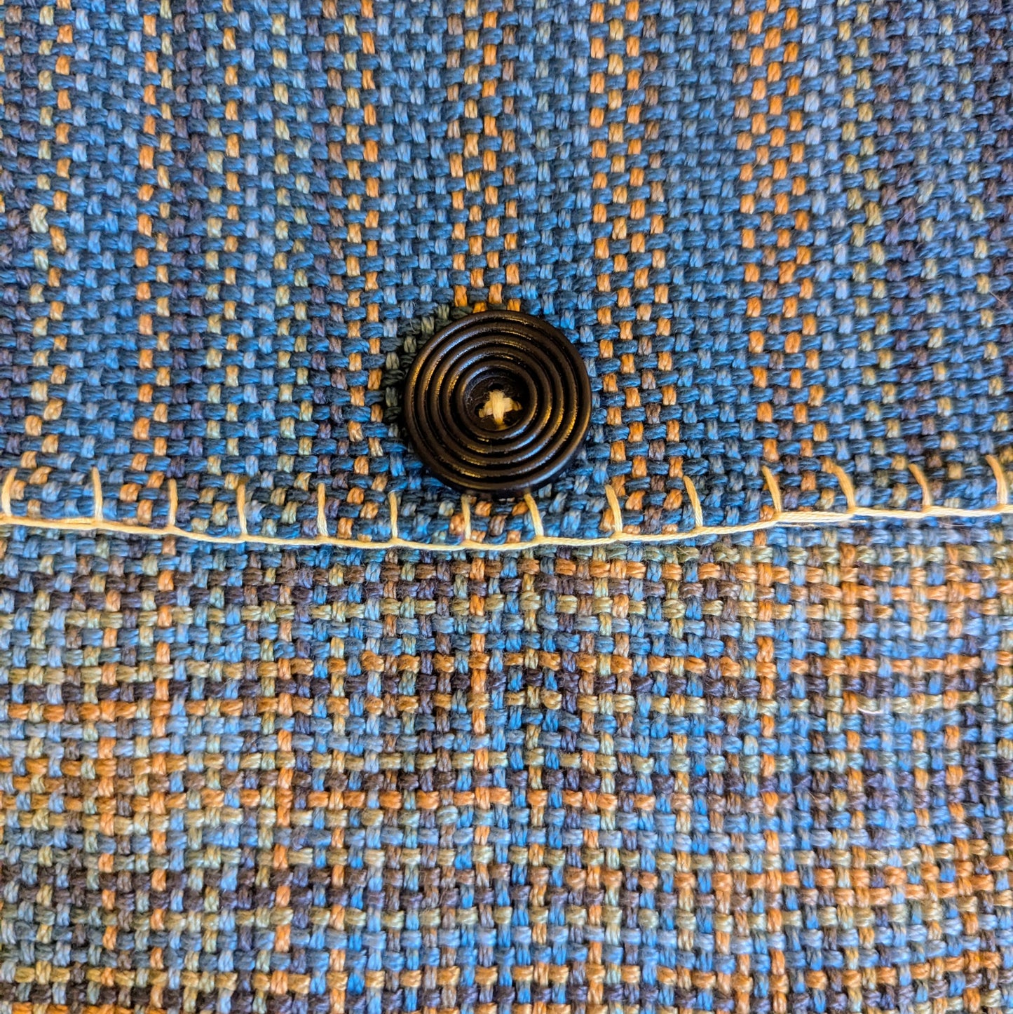 Blue Skies are Smiling Handwoven Shoulder Bag