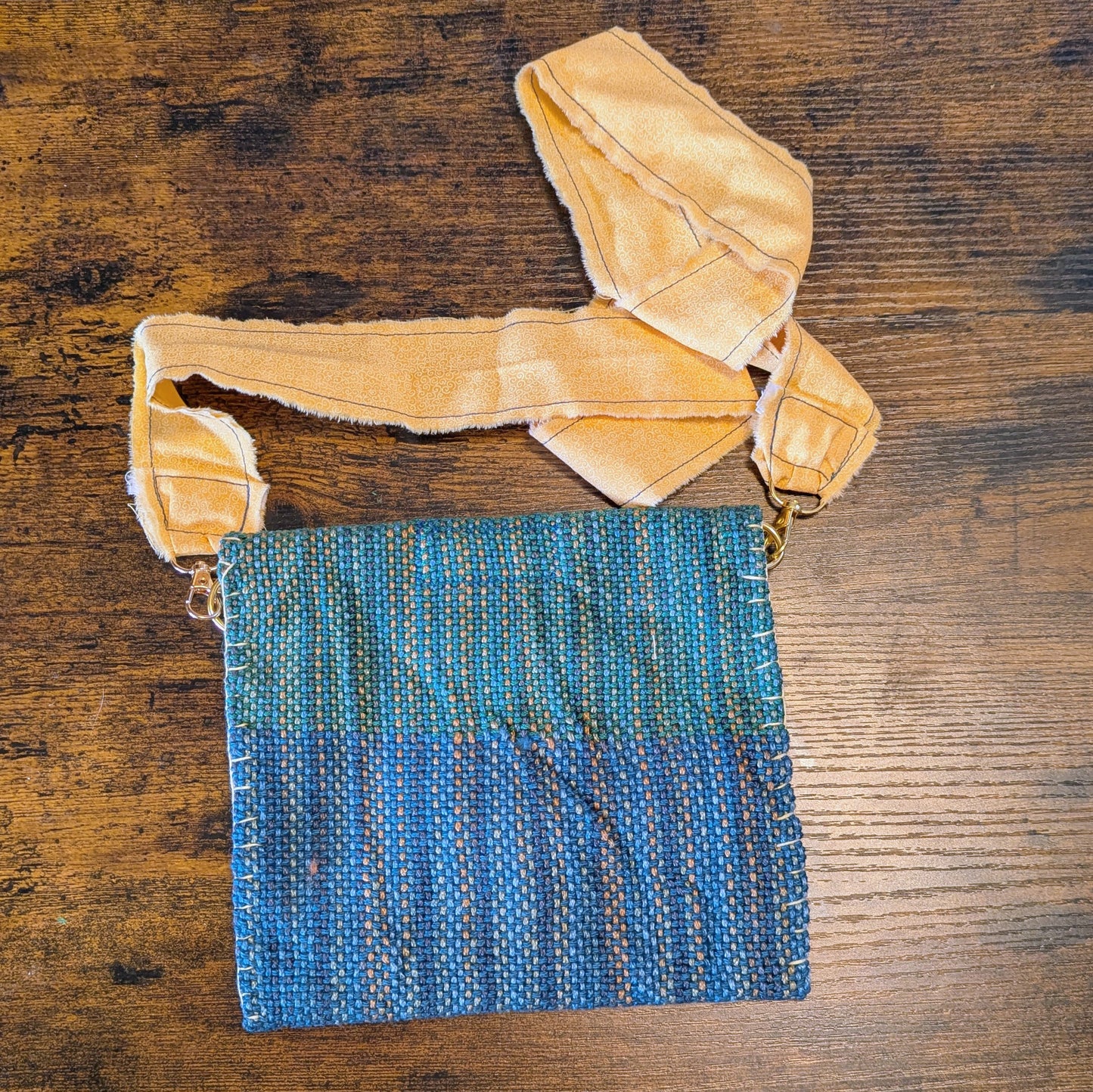 Sunflower and Sunshine Cotton Handwoven Shoulder Bag