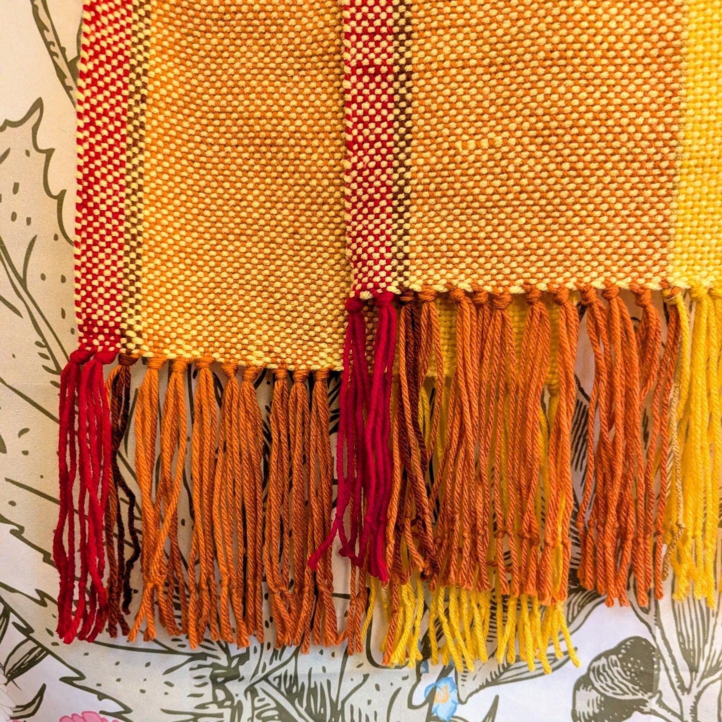 Golden Gleam Handwoven Hypoallergenic Scarf