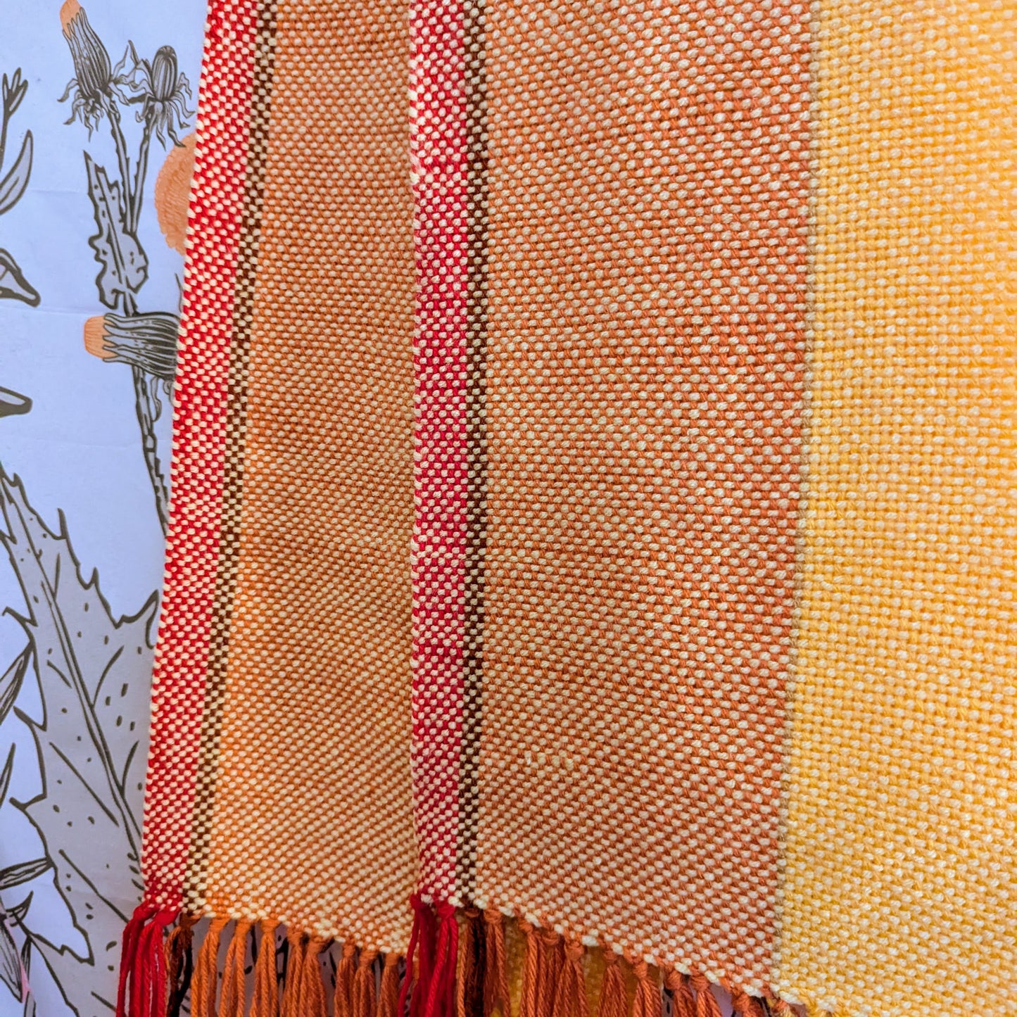 Golden Gleam Handwoven Hypoallergenic Scarf