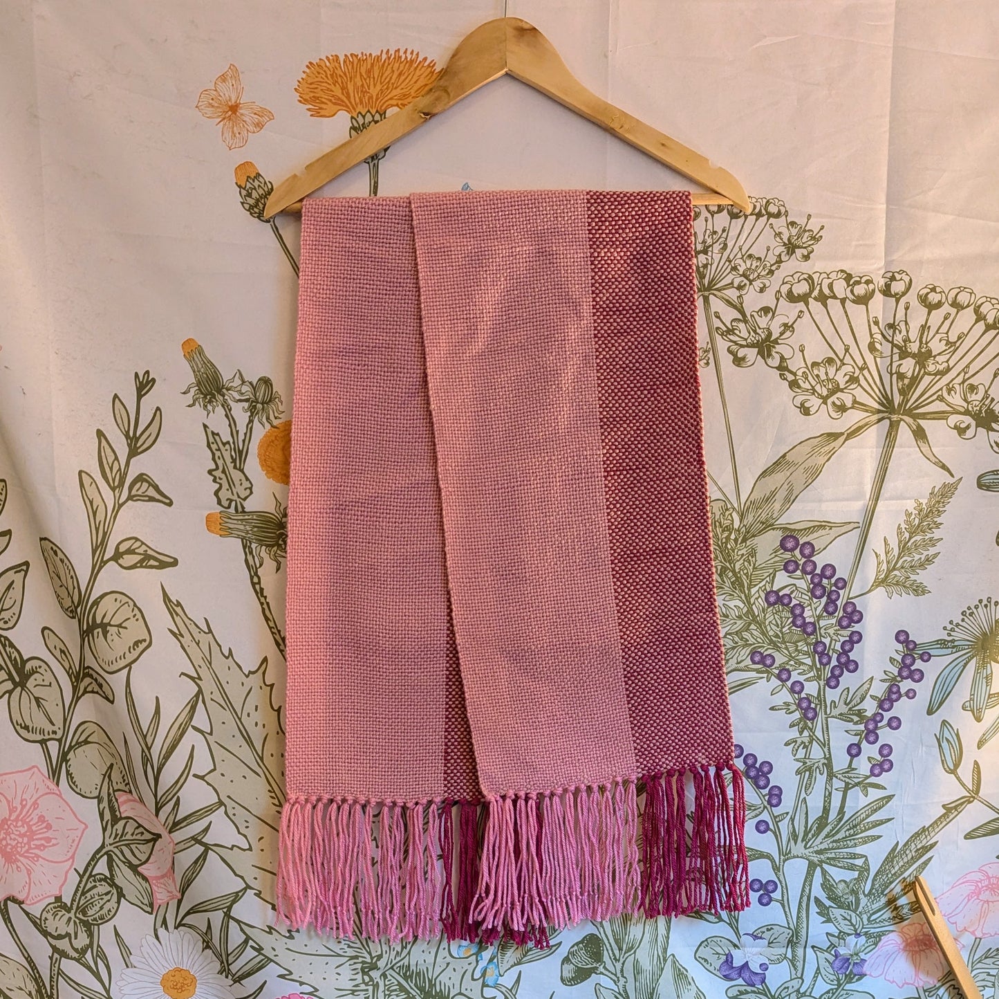 Watermelon Sugar Handwoven Hypoallergenic Scarf