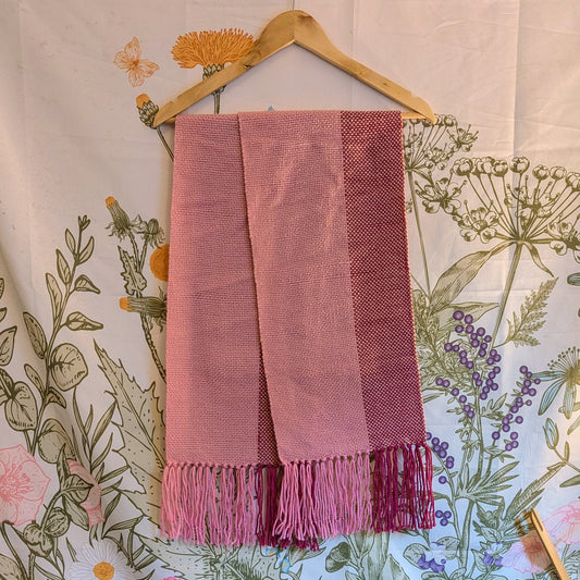 Watermelon Sugar Handwoven Hypoallergenic Scarf