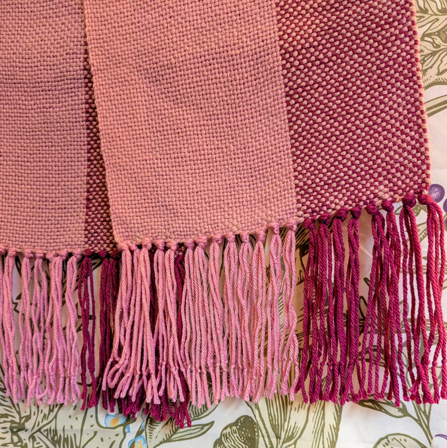 Watermelon Sugar Handwoven Hypoallergenic Scarf