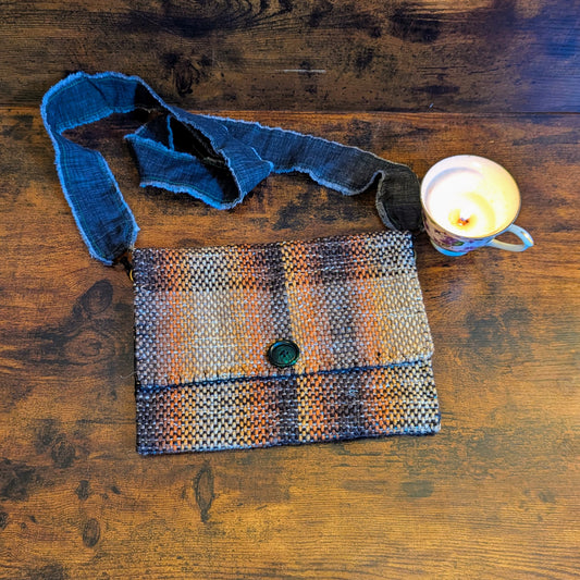 Dark Forest Handwoven Hypoallergenic Shoulder Bag