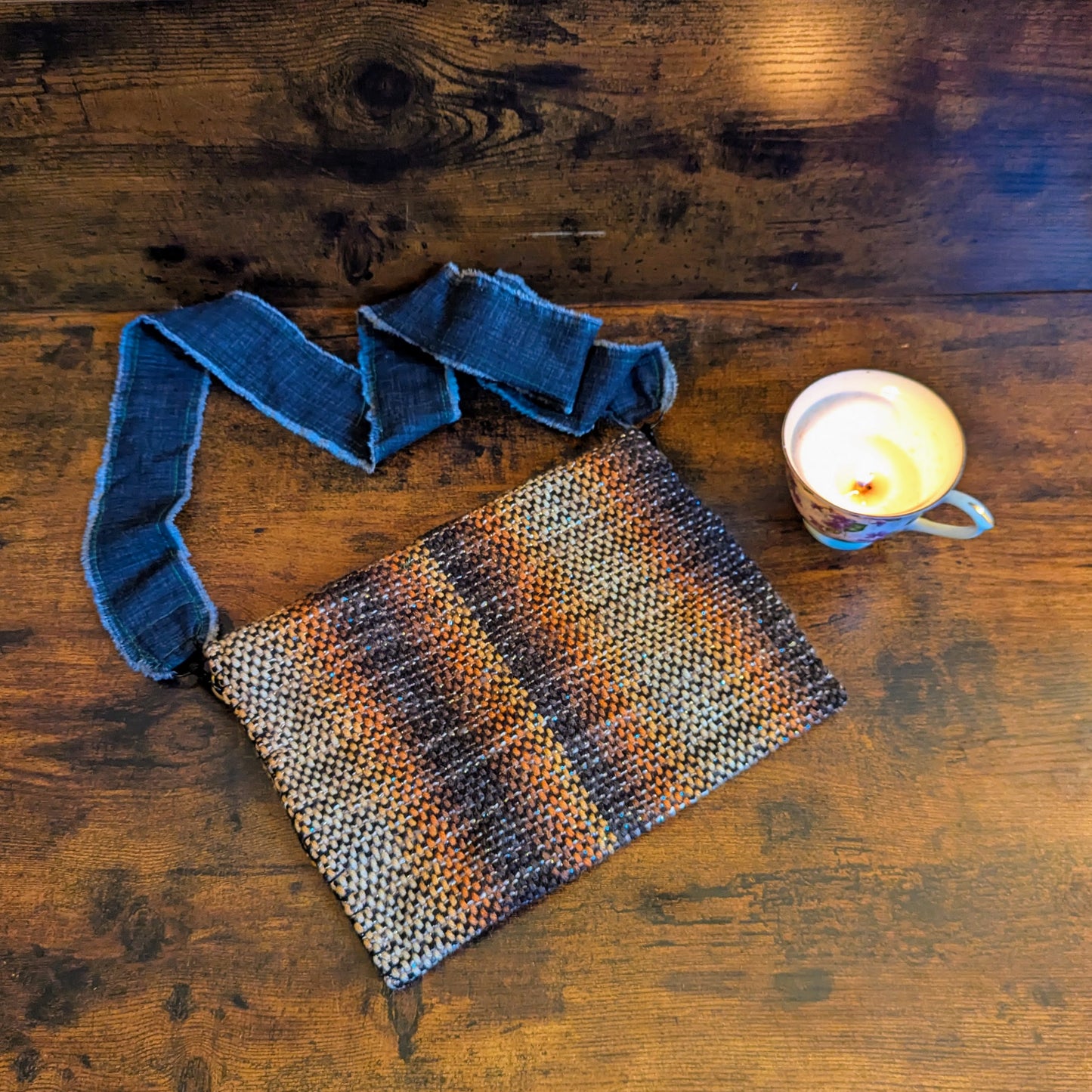 Dark Forest Handwoven Hypoallergenic Shoulder Bag
