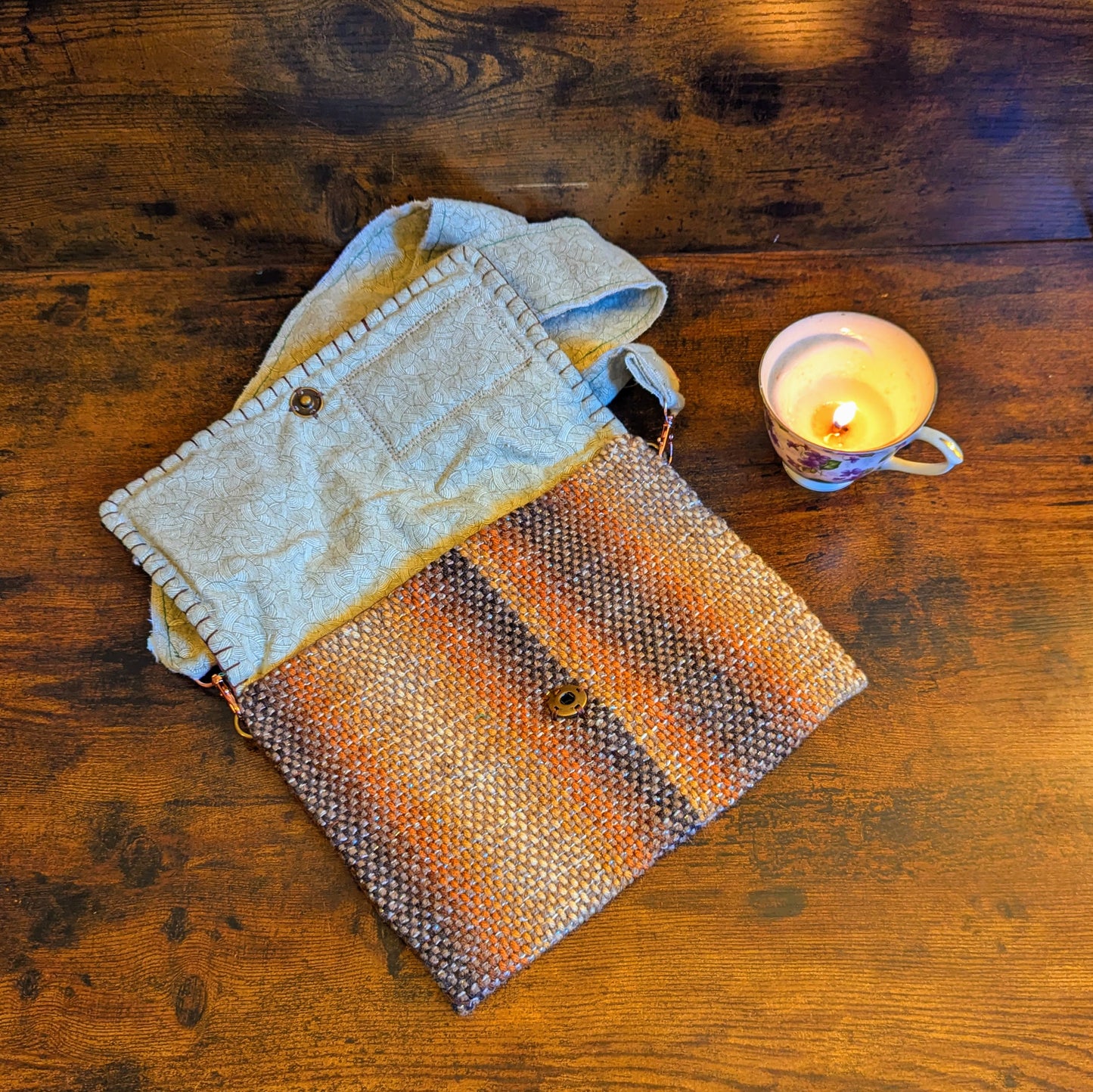 Mushroom Queer Handwoven Hypoallergenic Shoulder Bag