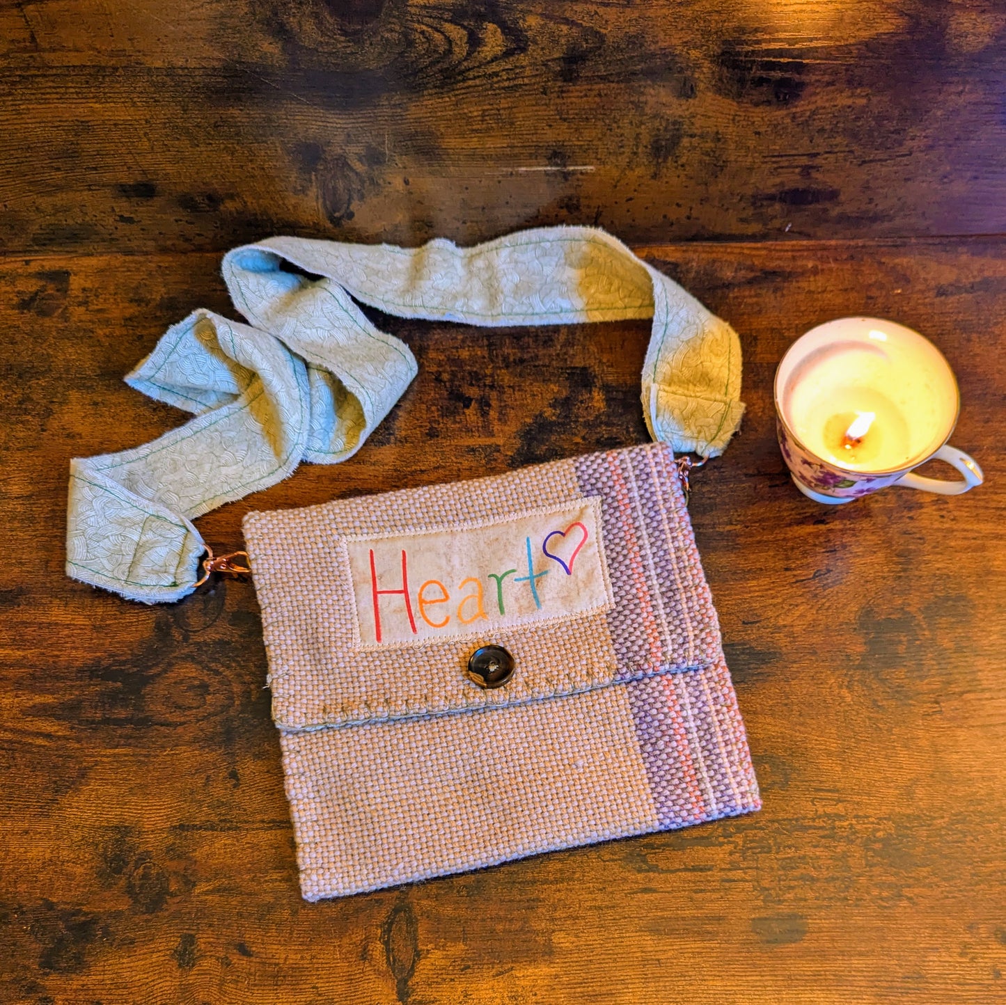 Pride in Heart Handwoven Hypoallergenic Shoulder Bag