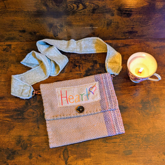 Pride in Heart Handwoven Hypoallergenic Shoulder Bag