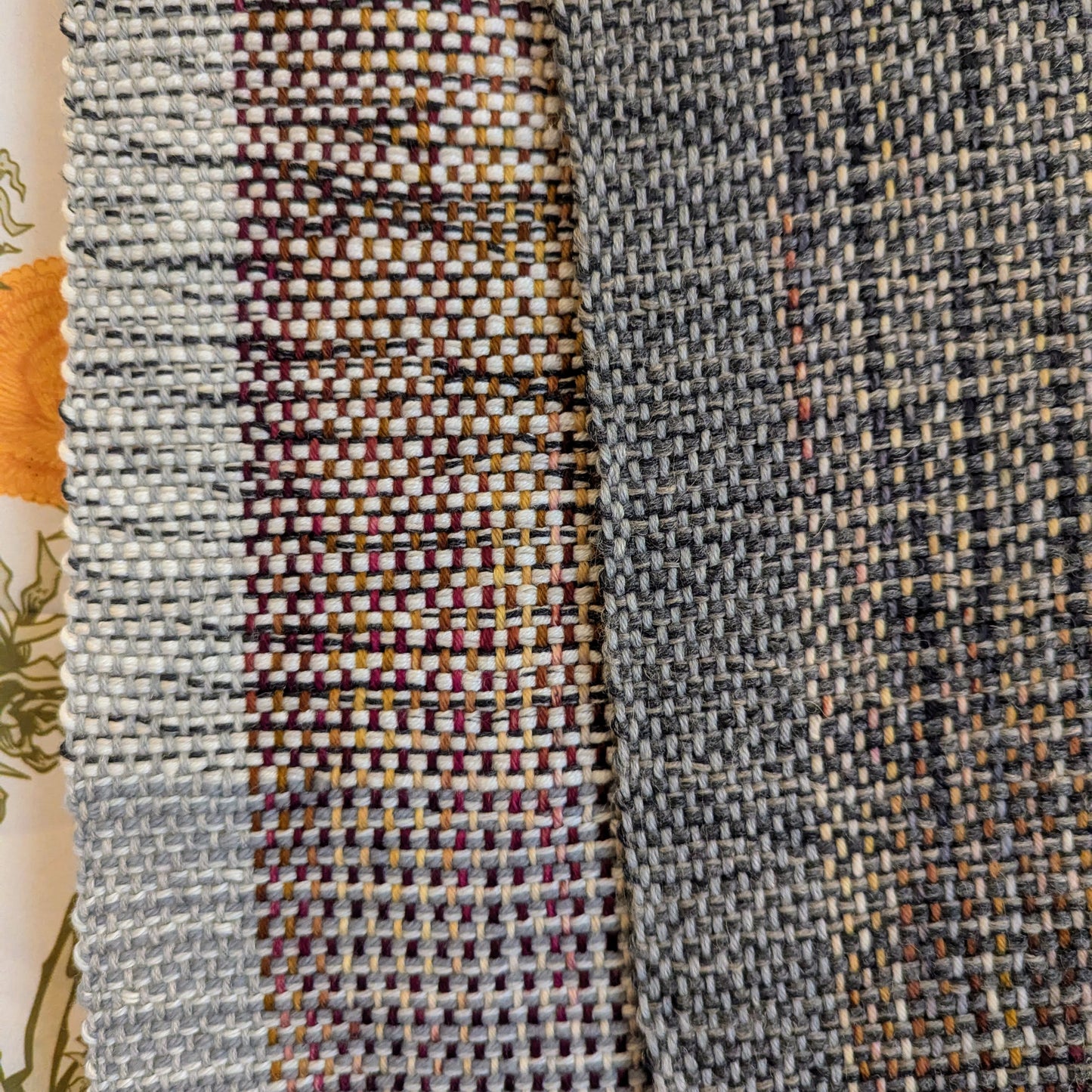 Stone Singer Handwoven Merino Blend Wool Scarf