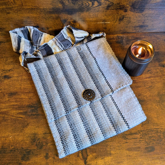 Silver Birch Handwoven Shoulder Bag