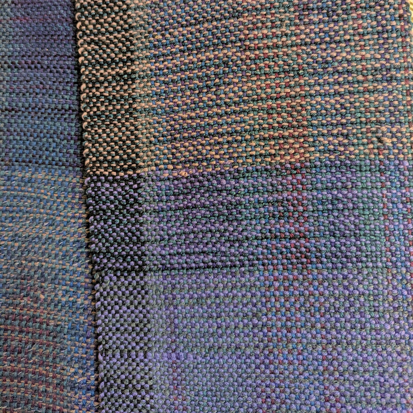 Northern Lights Handwoven Merino-Blend Wool Scarf