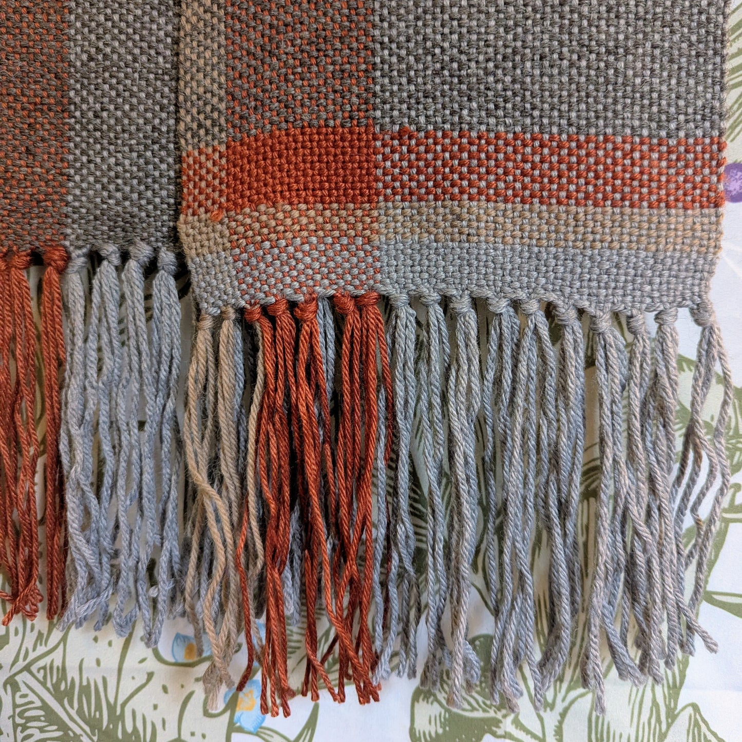 Copperhead Handwoven Wool Scarf