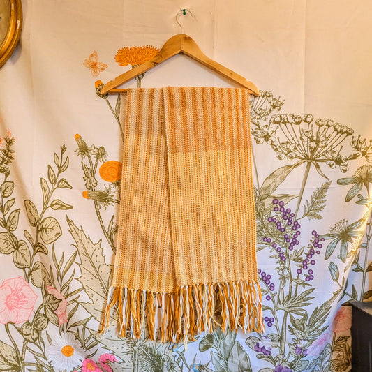 Soft Sunshine On Your Shoulders Handwoven Hypoallergenic Scarf